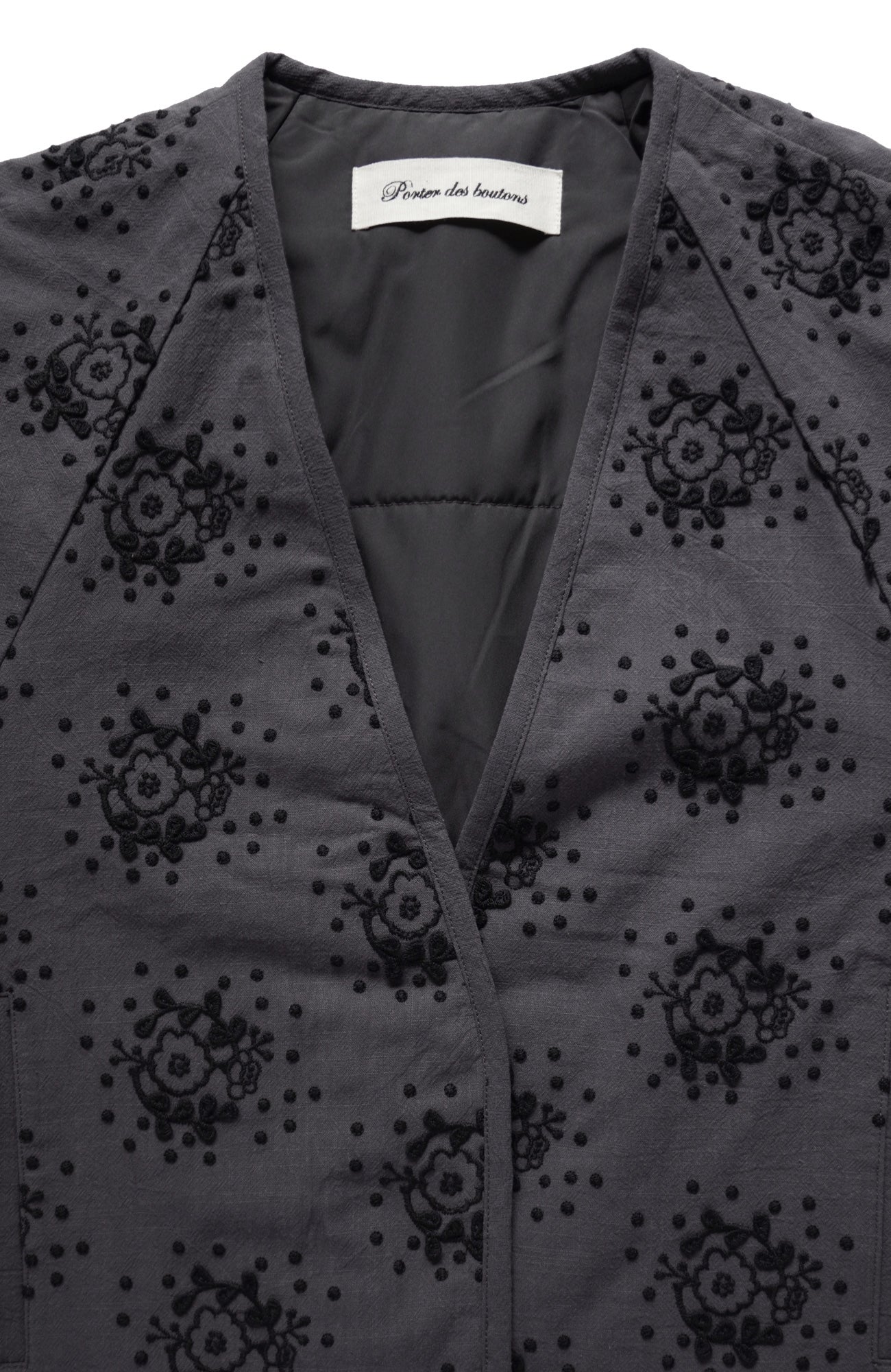 Embroidered jacket (2025 Autumn & Winter Collection)