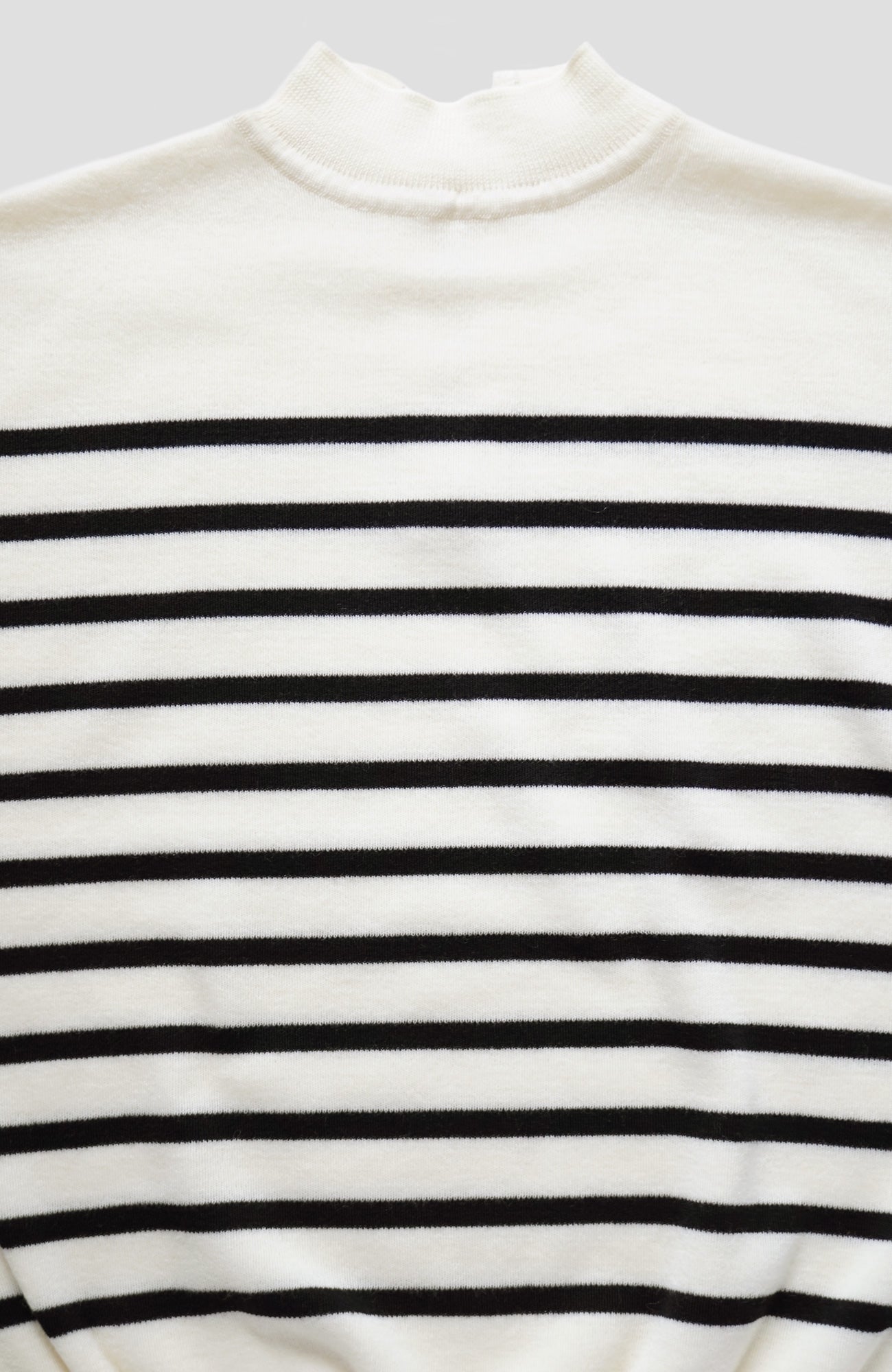 Fondant knit border 2way pullover (2025 Autumn & Winter Collection)