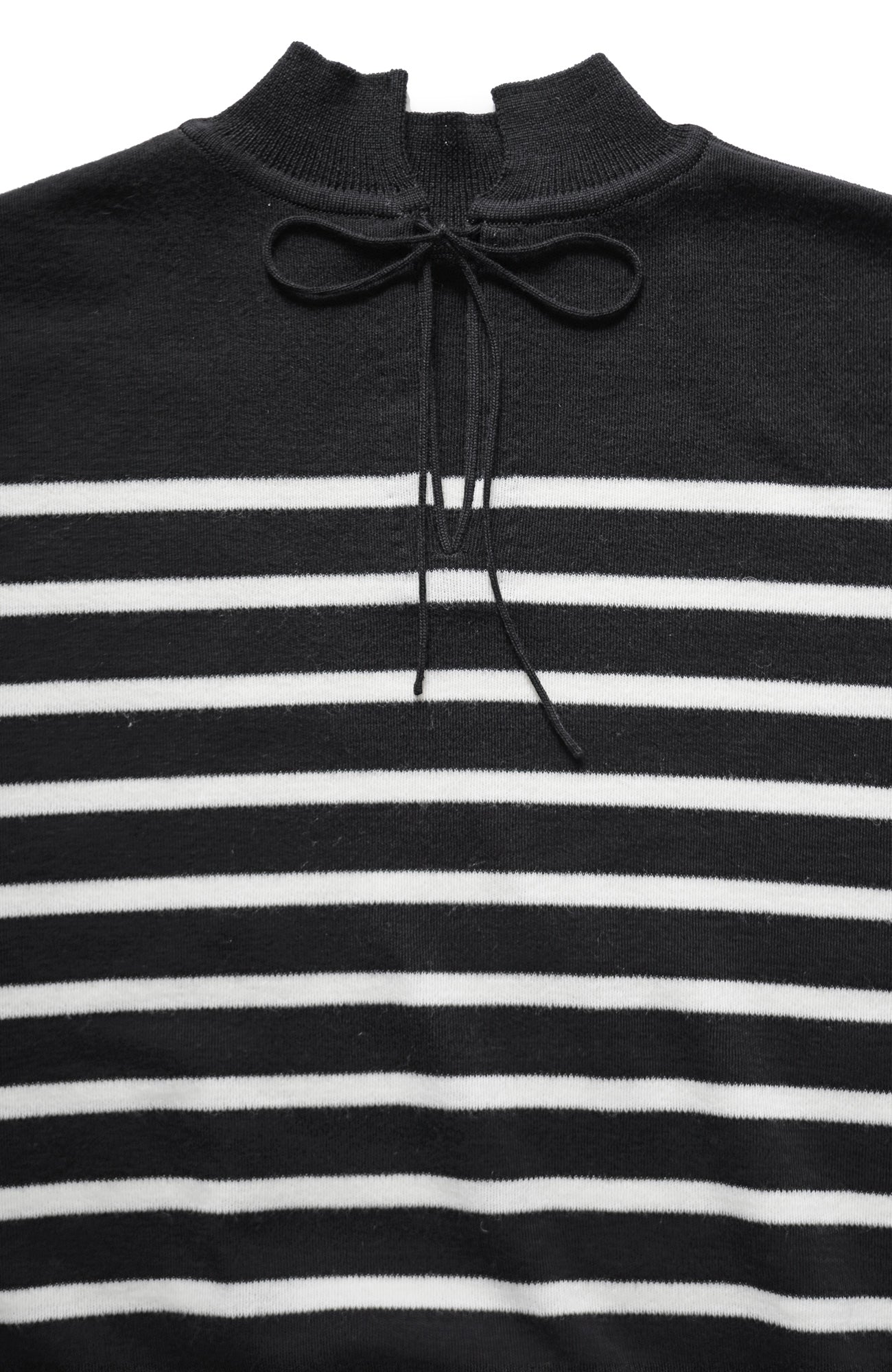 Fondant knit border 2way pullover (2025 Autumn & Winter Collection)