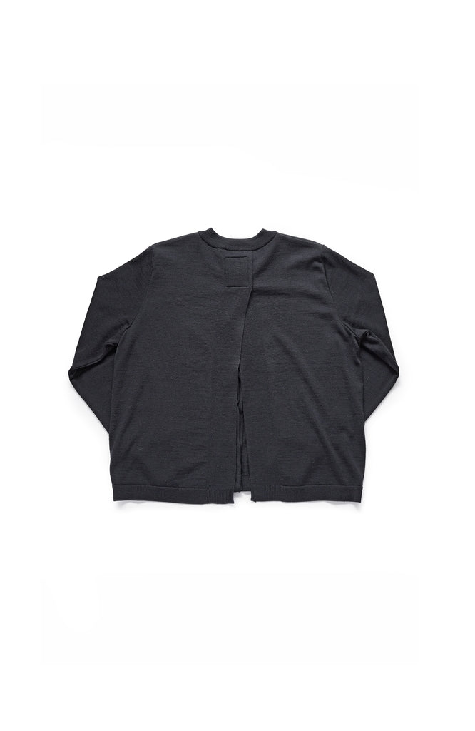 Back slit cardigan (2025 Spring Collection)