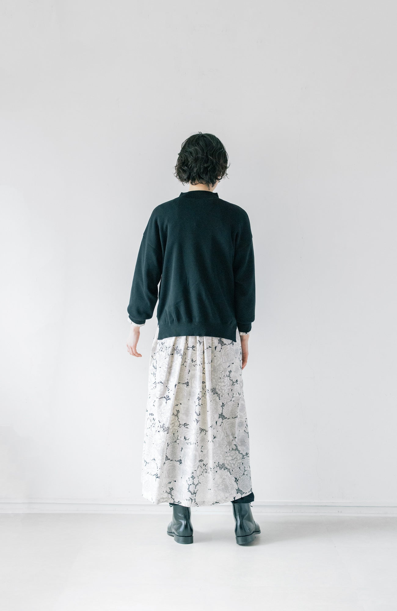 Fondant knit 2way pullover (2025 Autumn & Winter Collection)