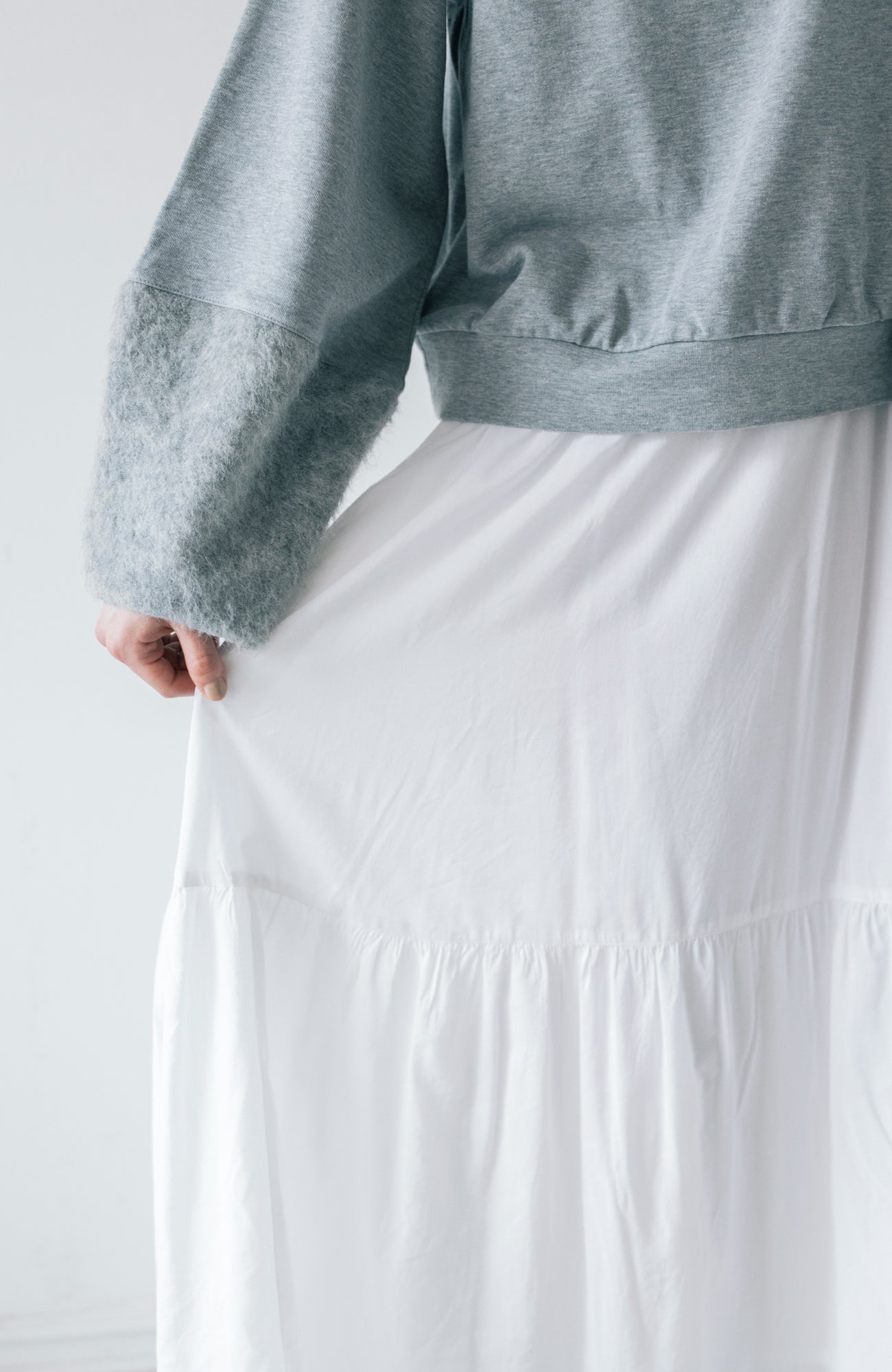 Tiered skirt (2025 Autumn & Winter Collection)