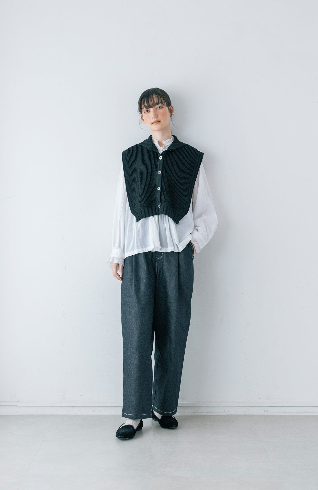 ボタンカラーベスト(2025-2026 Winter & Pre-spring Collection)