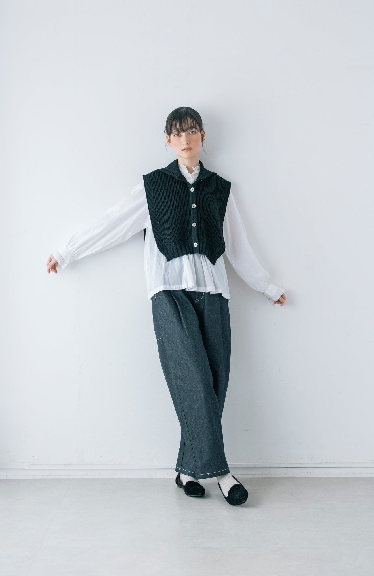 ボタンカラーベスト(2025-2026 Winter & Pre-spring Collection)