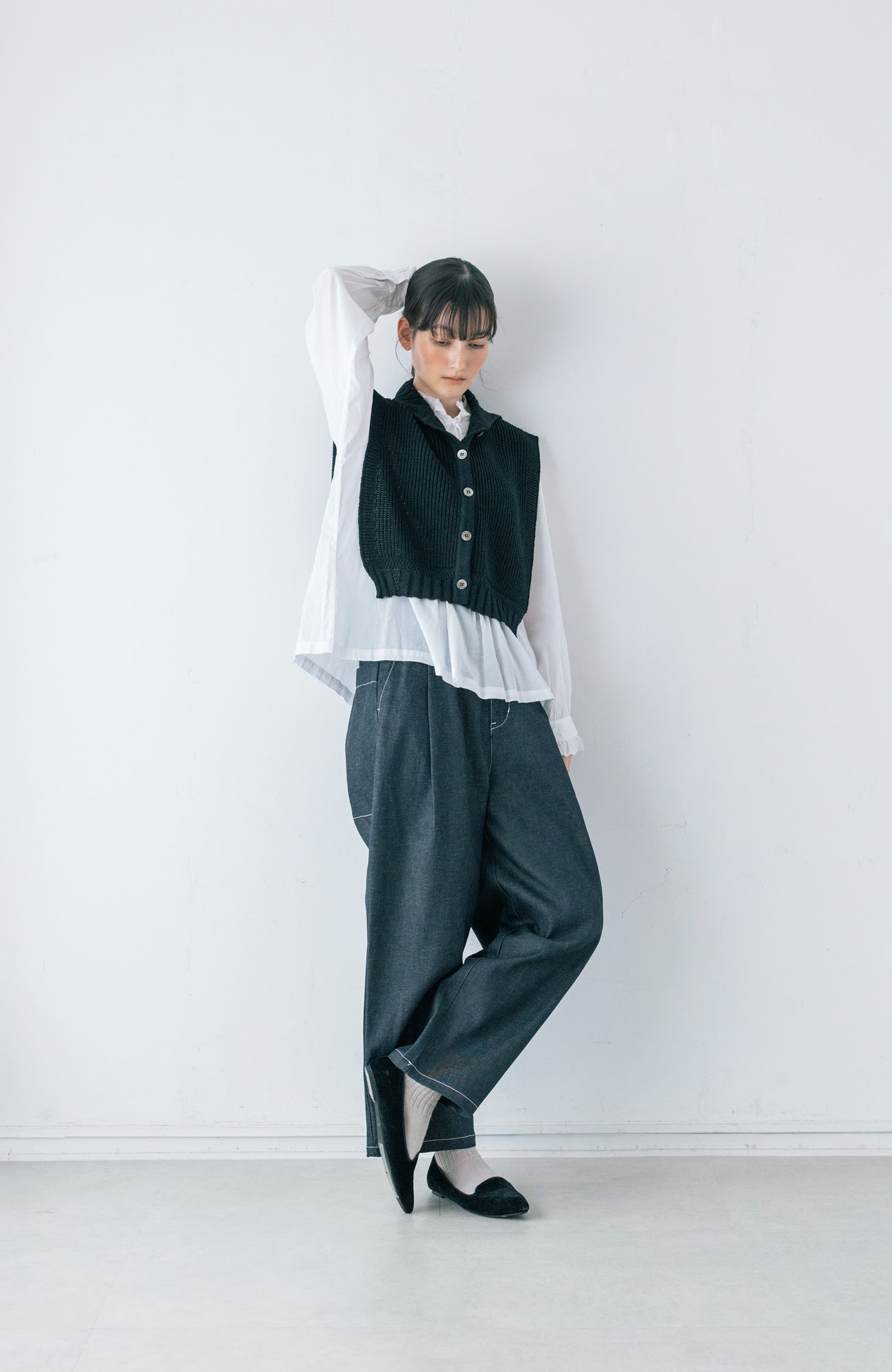 ボタンカラーベスト(2025-2026 Winter & Pre-spring Collection)