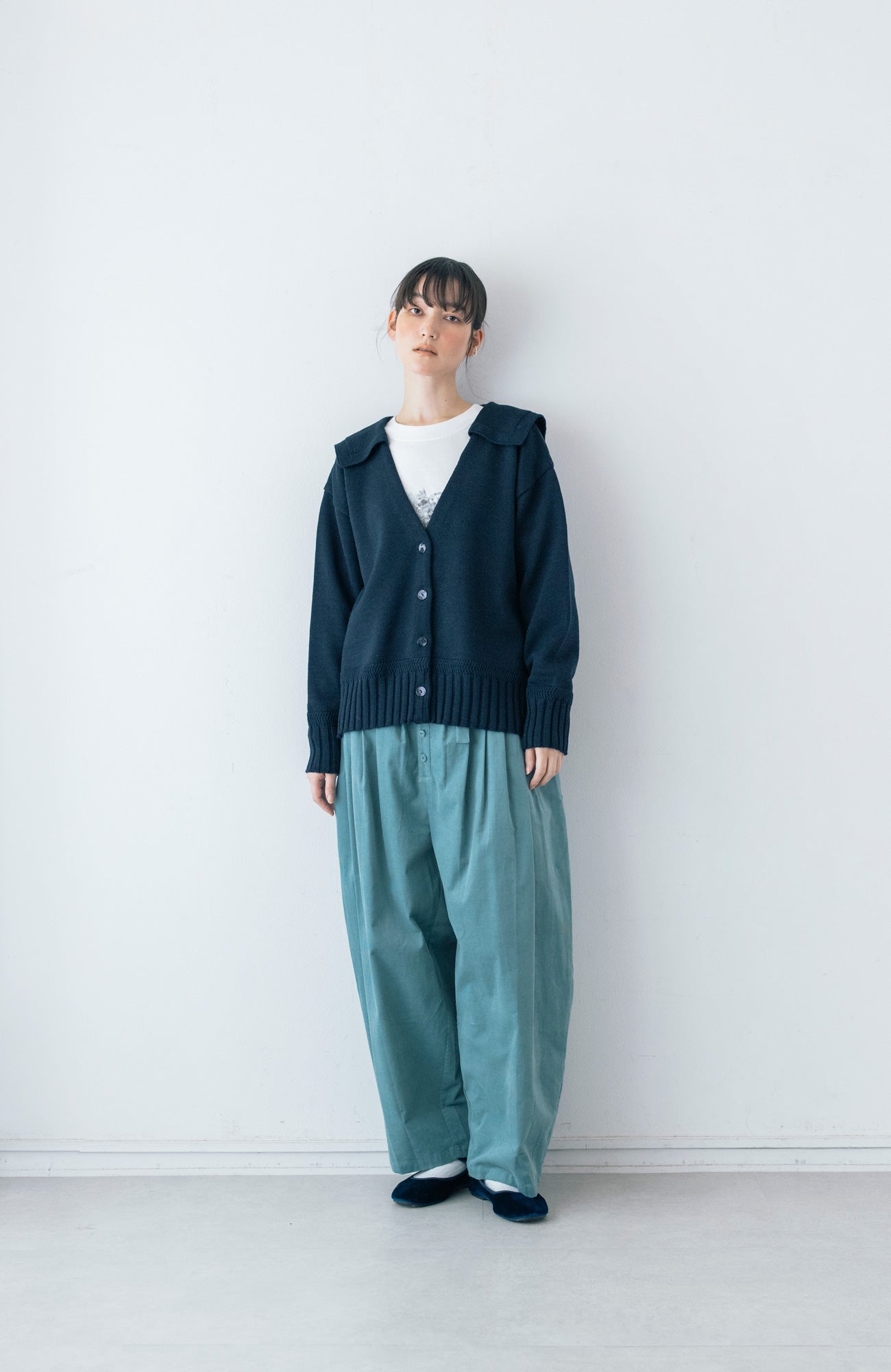 セーラーカラーカーディガン(2025-2026 Winter & Pre-spring Collection)