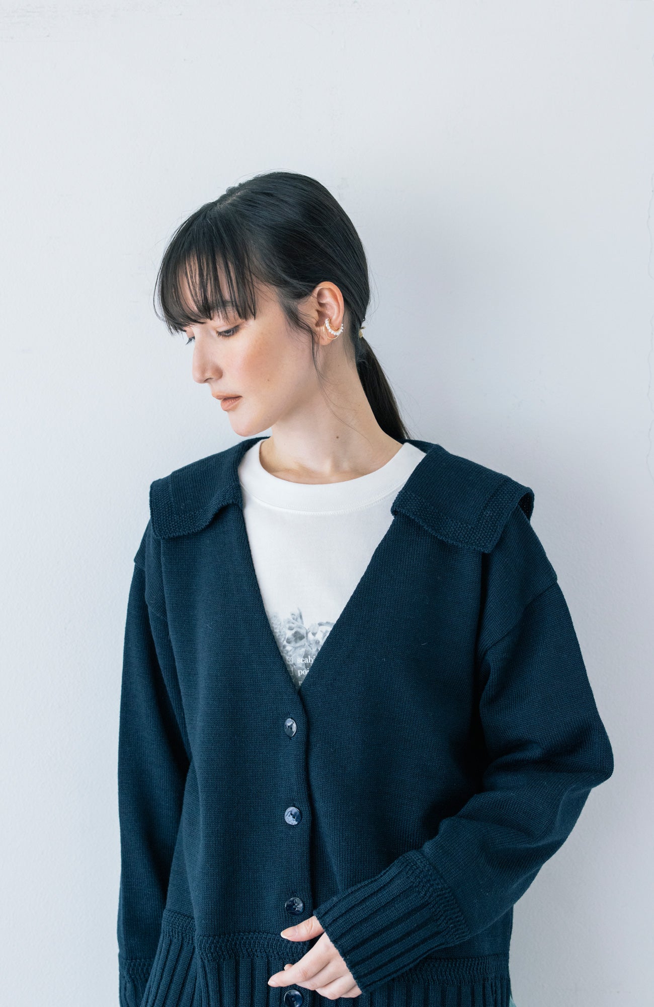 セーラーカラーカーディガン(2025-2026 Winter & Pre-spring Collection)
