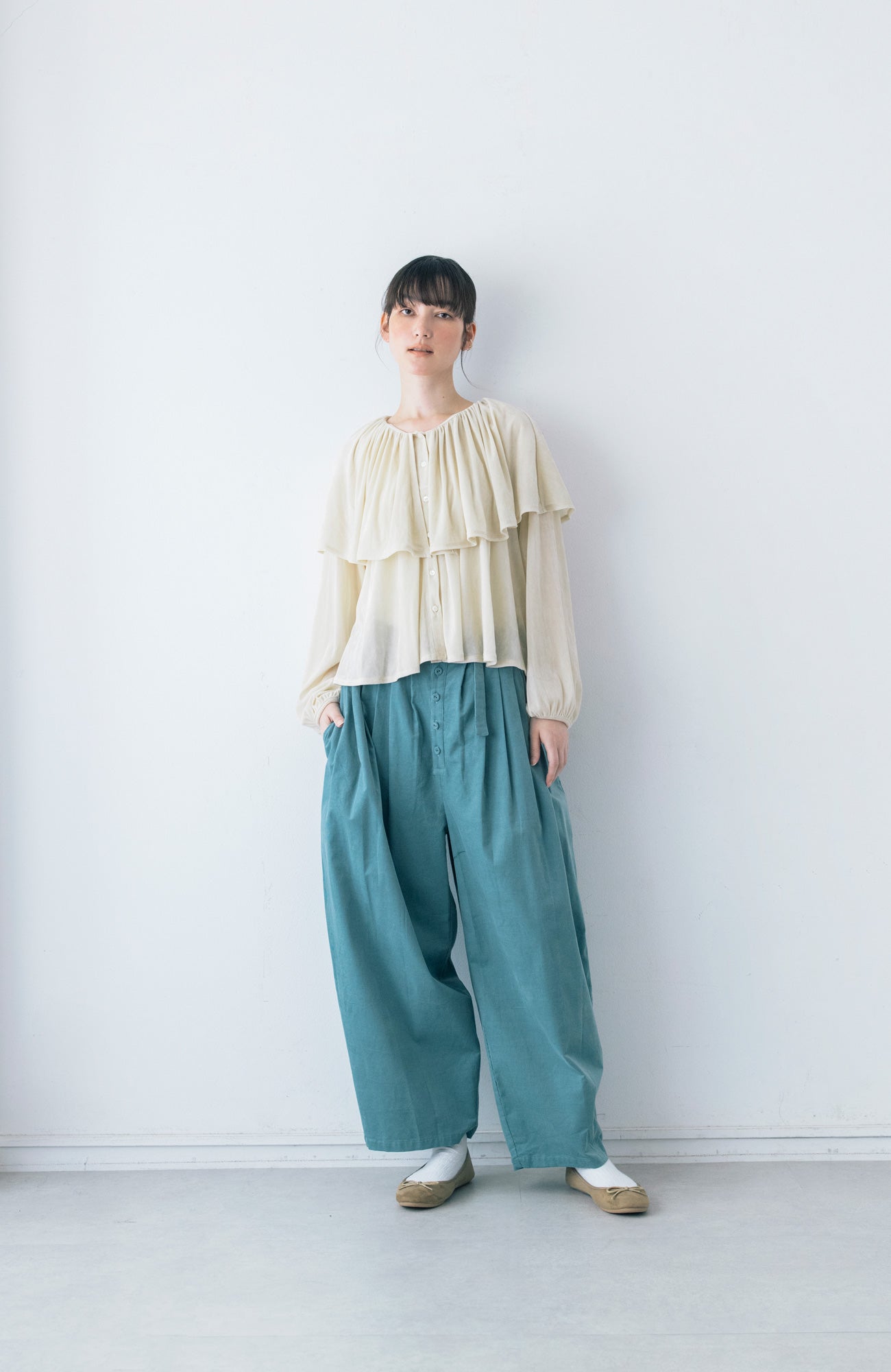 ワイドカラーカーディガン(2025-2026 Winter & Pre-spring Collection)