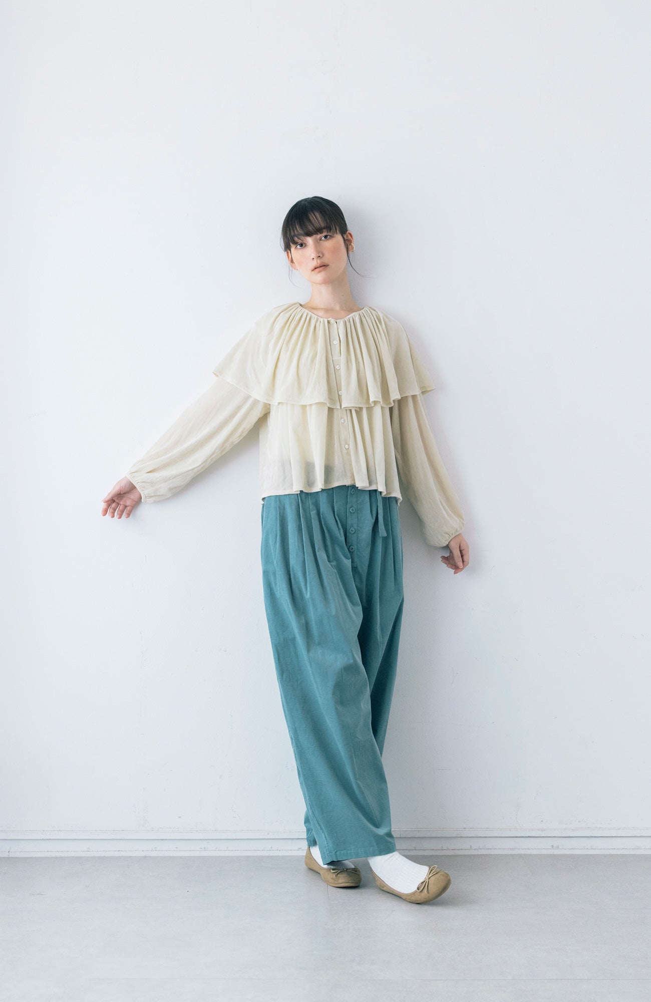 ワイドカラーカーディガン(2025-2026 Winter & Pre-spring Collection)