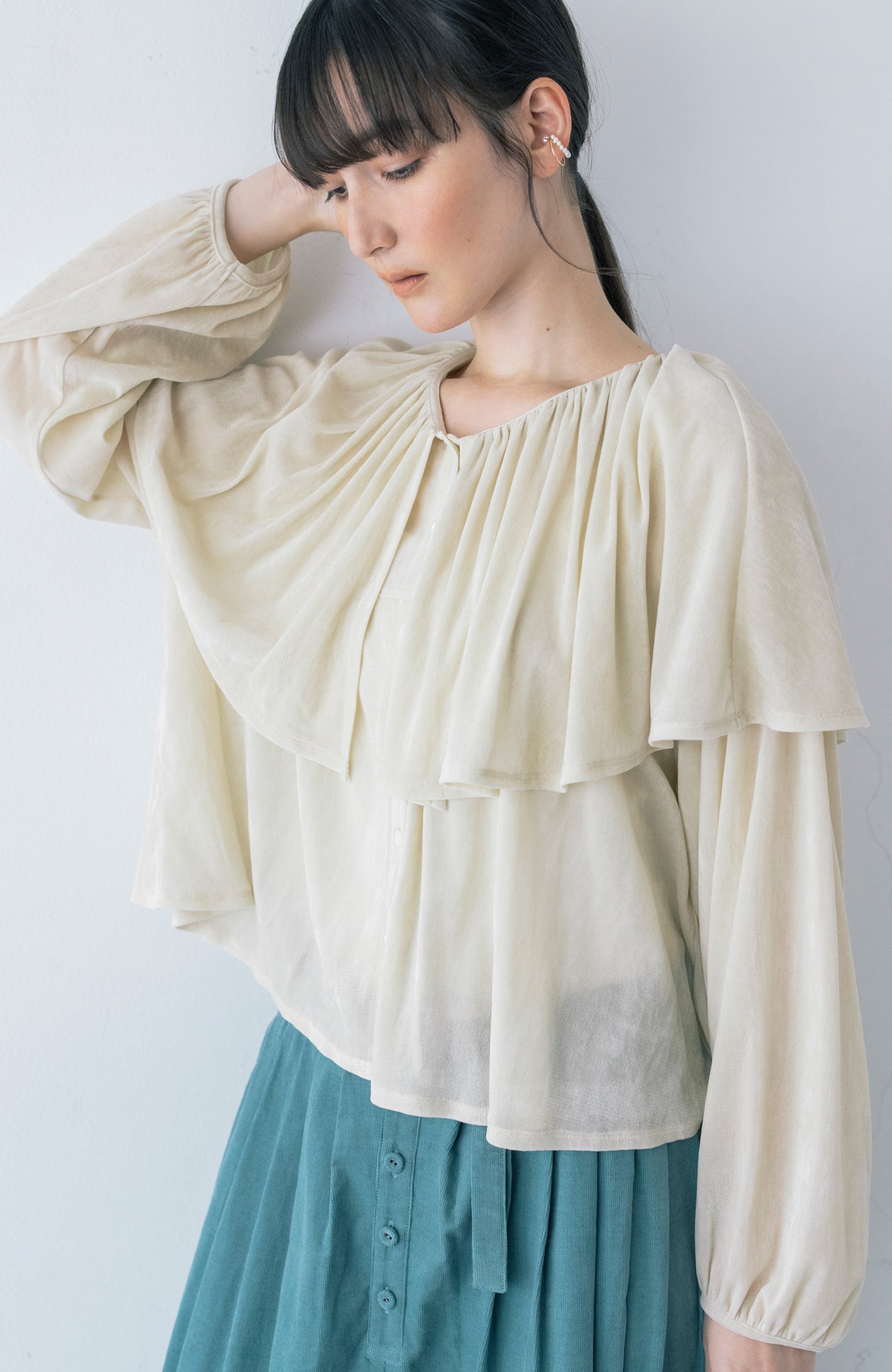 ワイドカラーカーディガン(2025-2026 Winter & Pre-spring Collection)