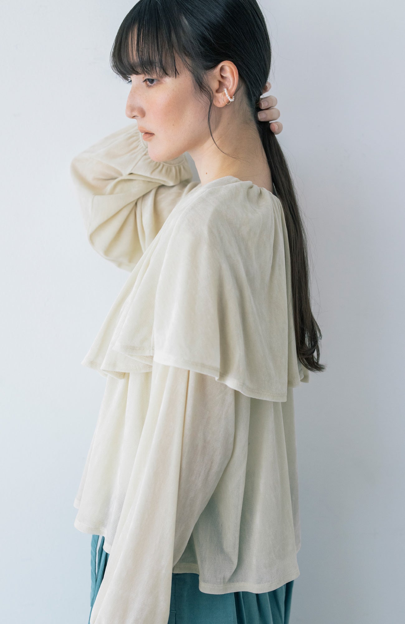 ワイドカラーカーディガン(2025-2026 Winter & Pre-spring Collection)