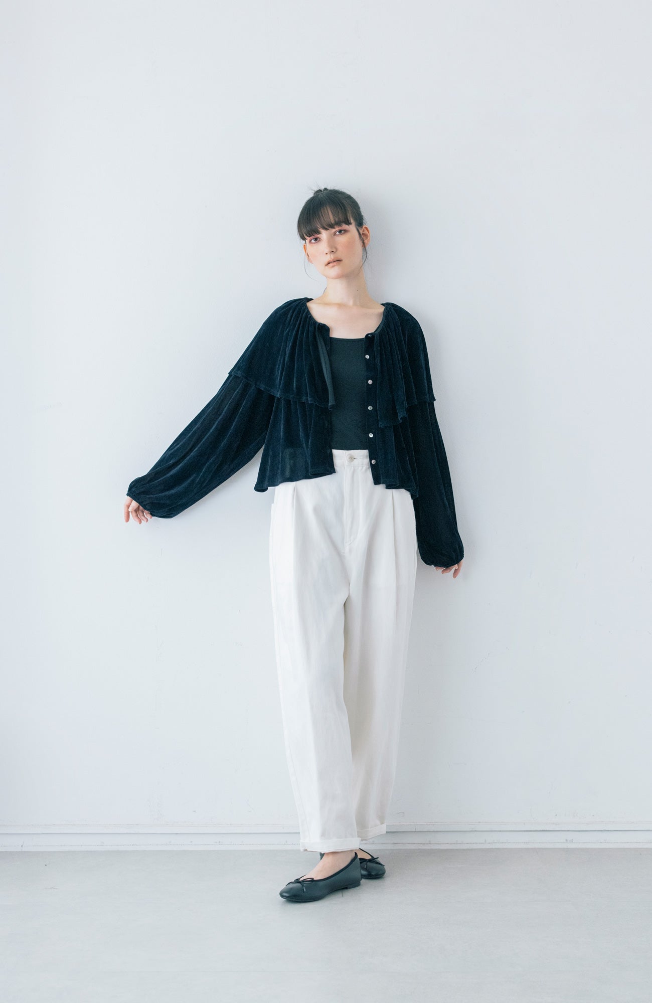 ワイドカラーカーディガン(2025-2026 Winter & Pre-spring Collection)