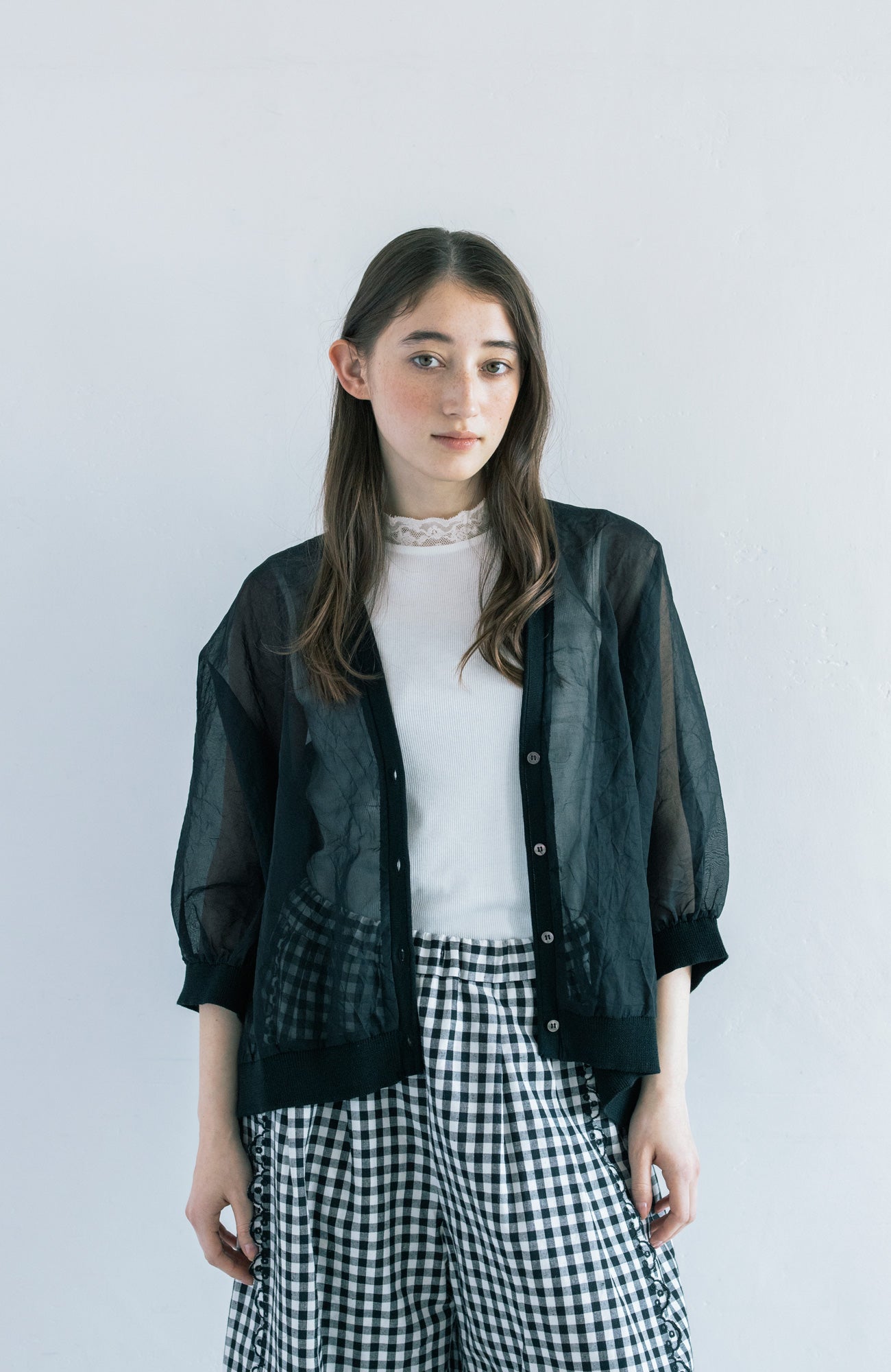 Sheer cardigan (2025 Summer Collection)