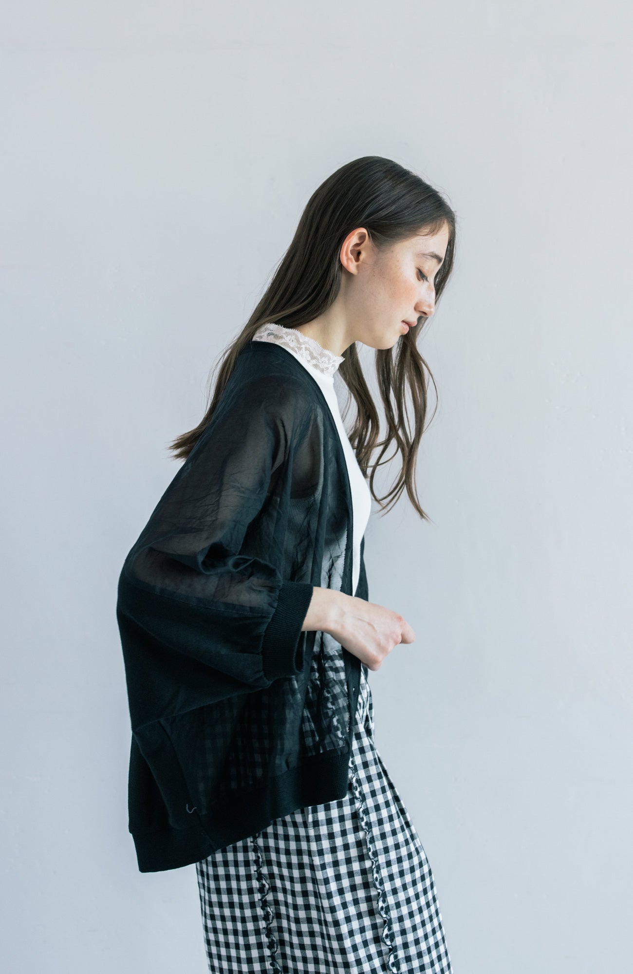 Sheer cardigan (2025 Summer Collection)