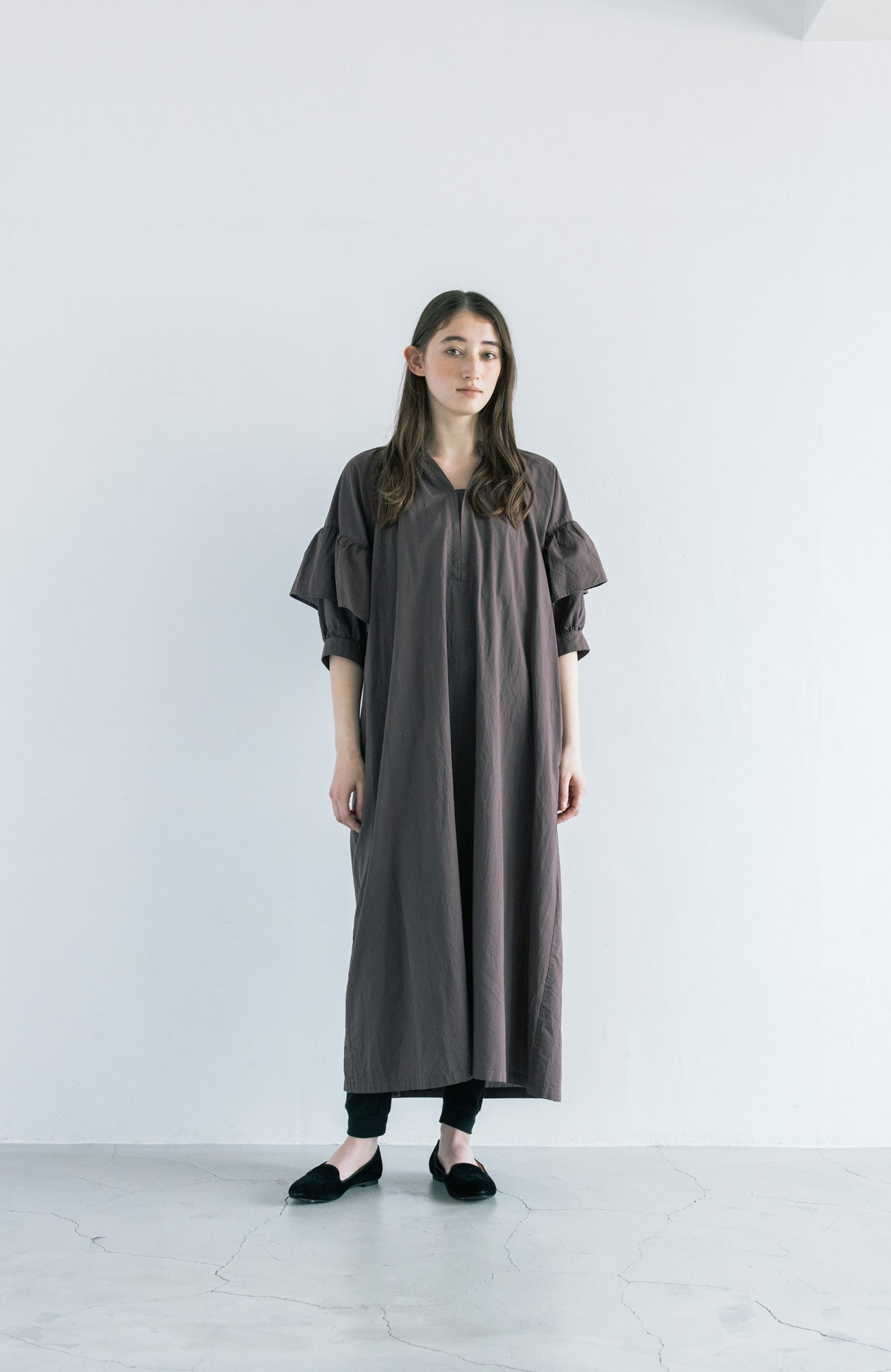 Frill Sleeve Dress (2025 Summer Collection)