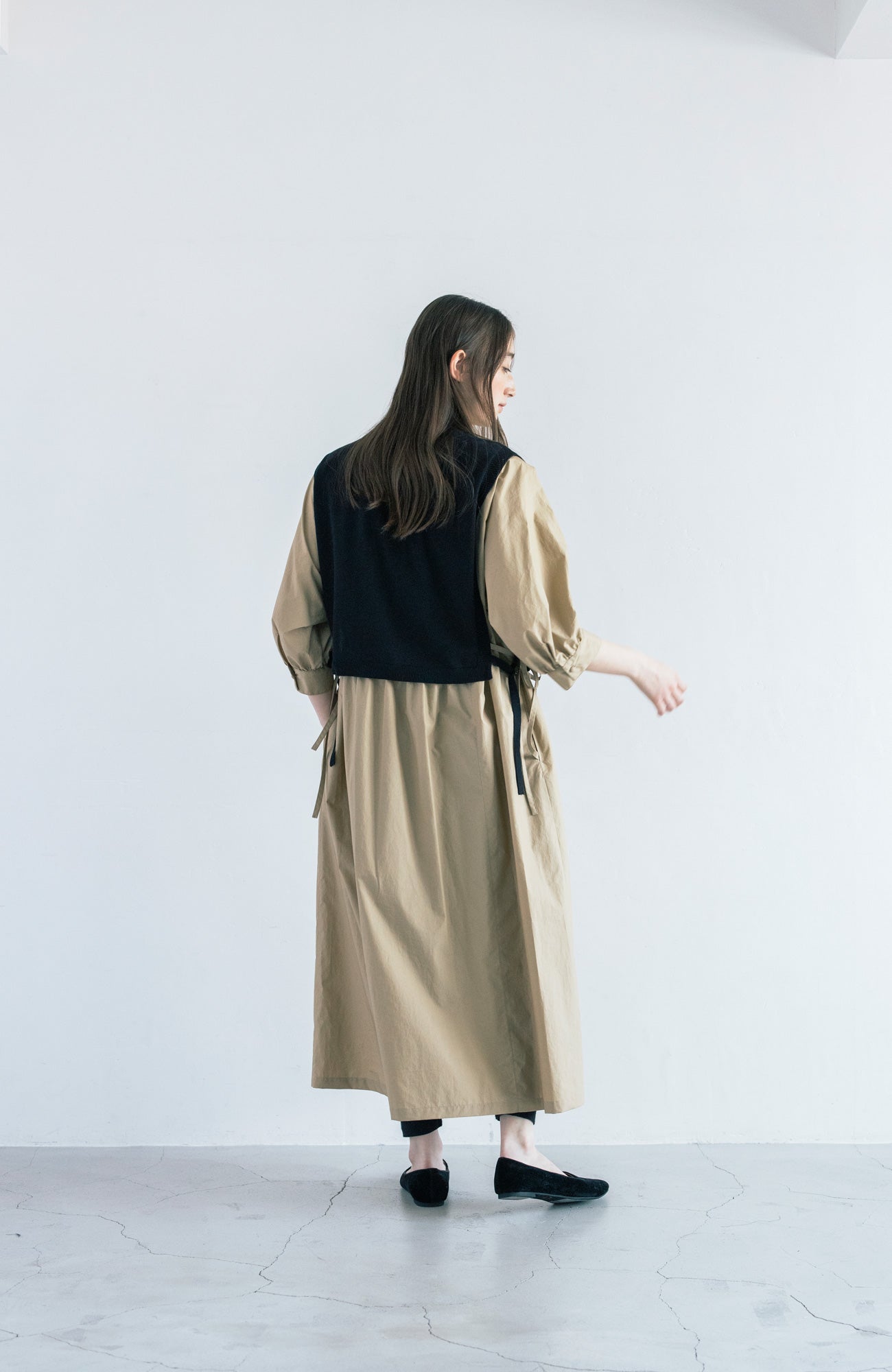 Epaulette Sleeve Dress (2025 Summer Collection)