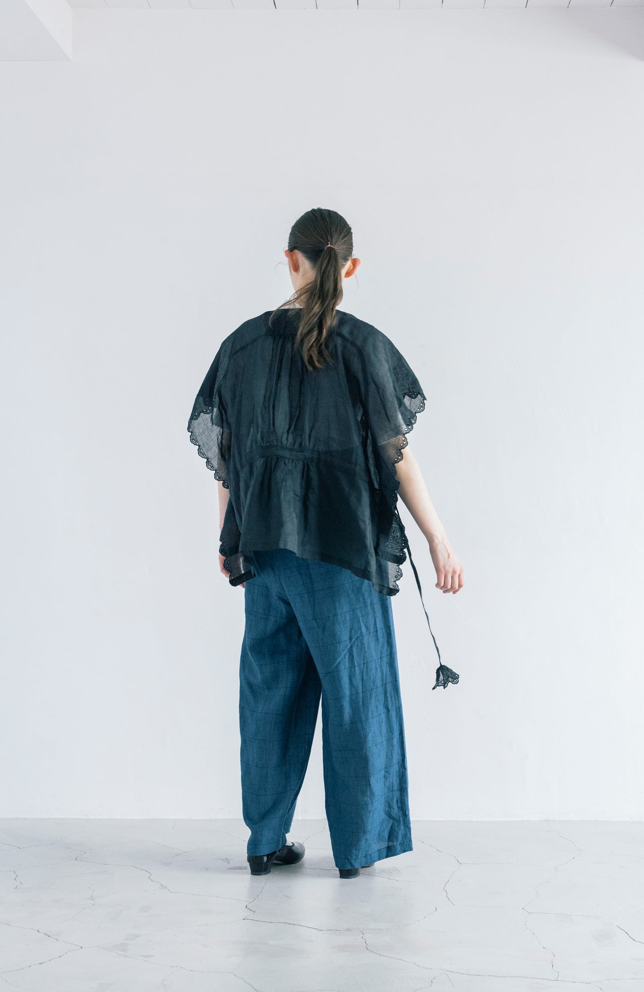 Bowler Scallop Blouse (2025 Summer Collection)