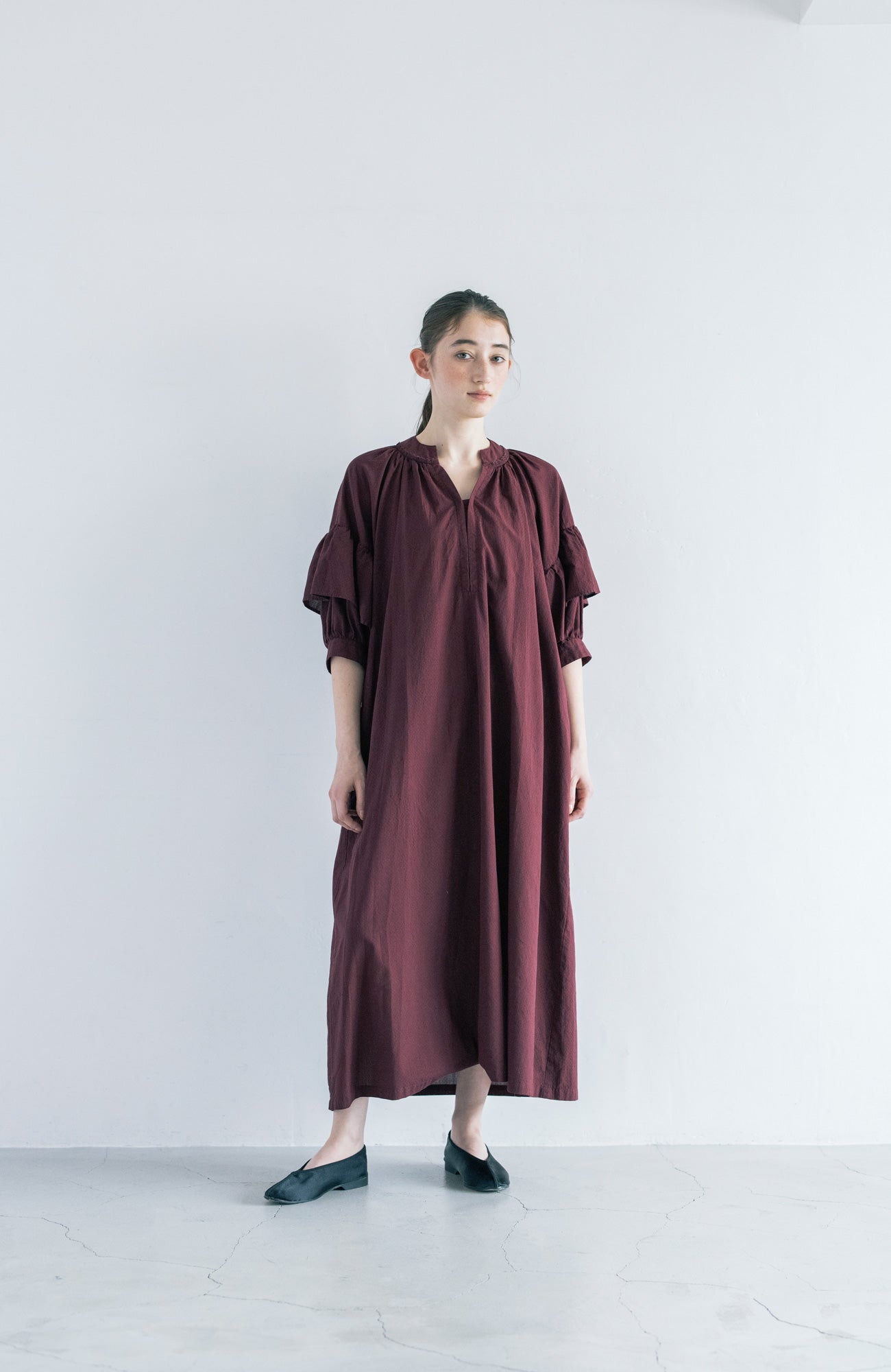 Frill Sleeve Dress (2025 Summer Collection)