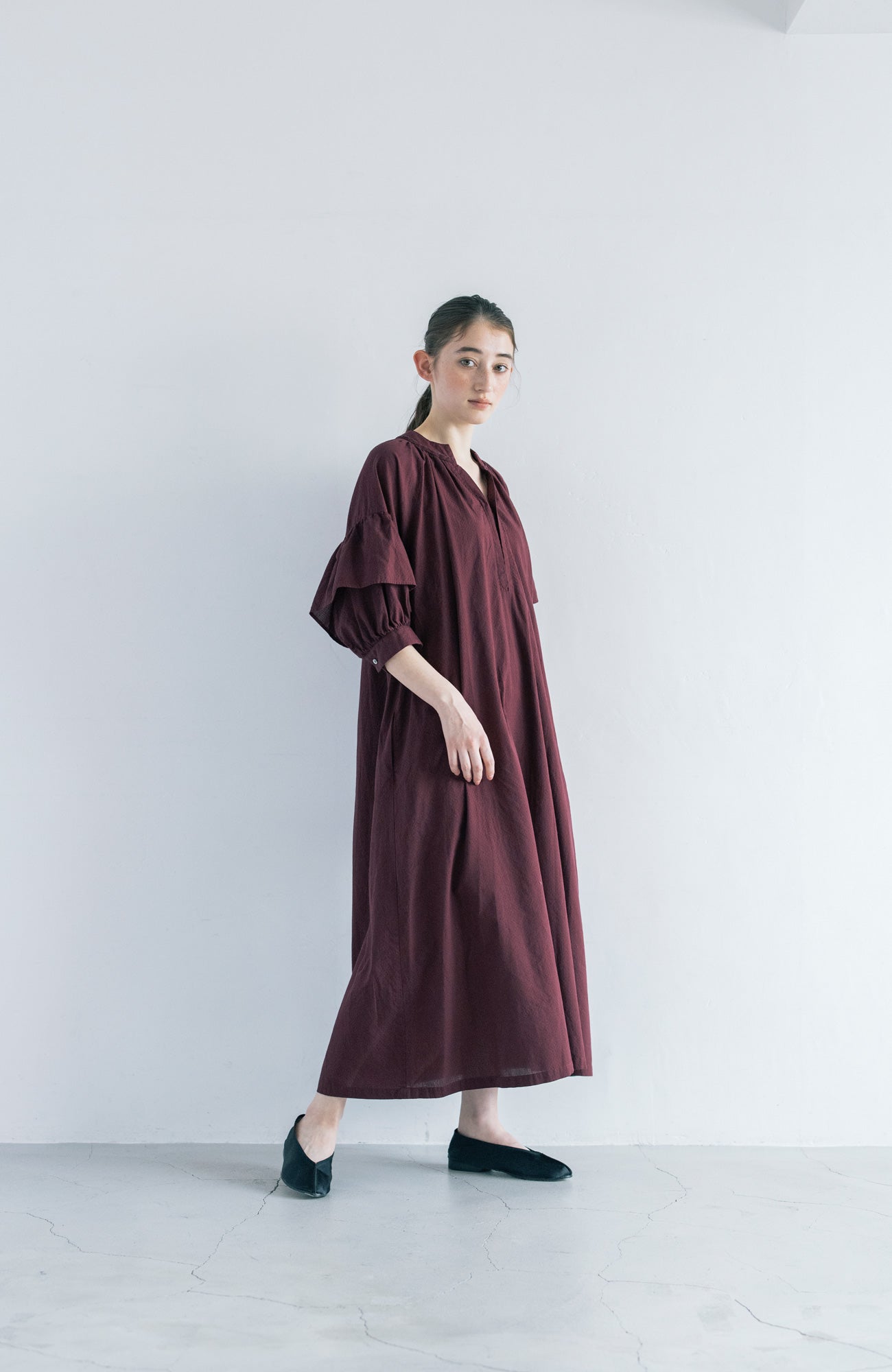 Frill Sleeve Dress (2025 Summer Collection)