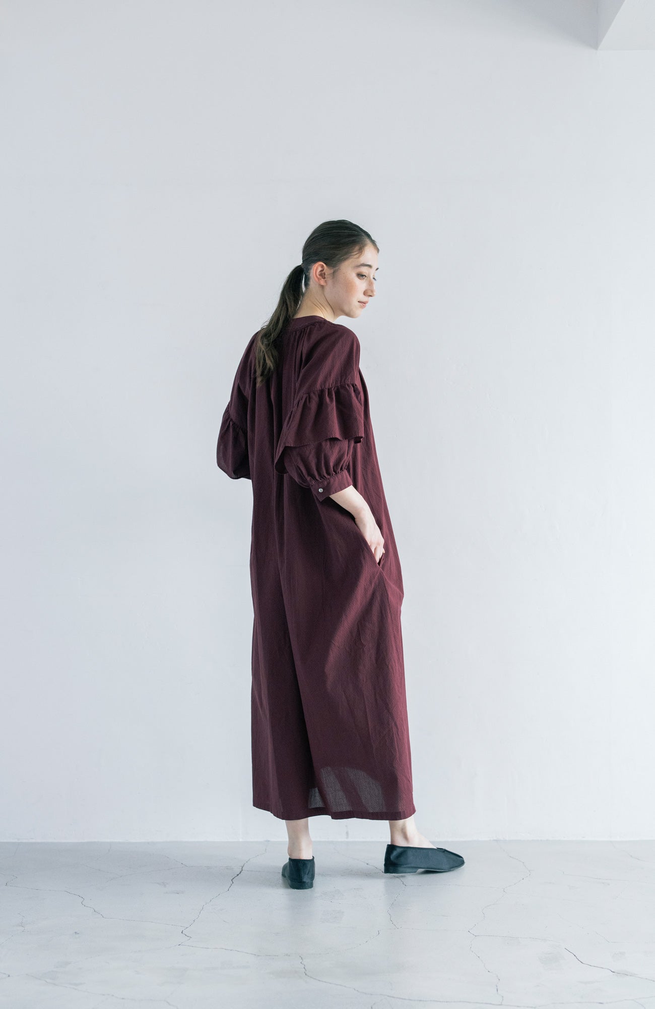 Frill Sleeve Dress (2025 Summer Collection)