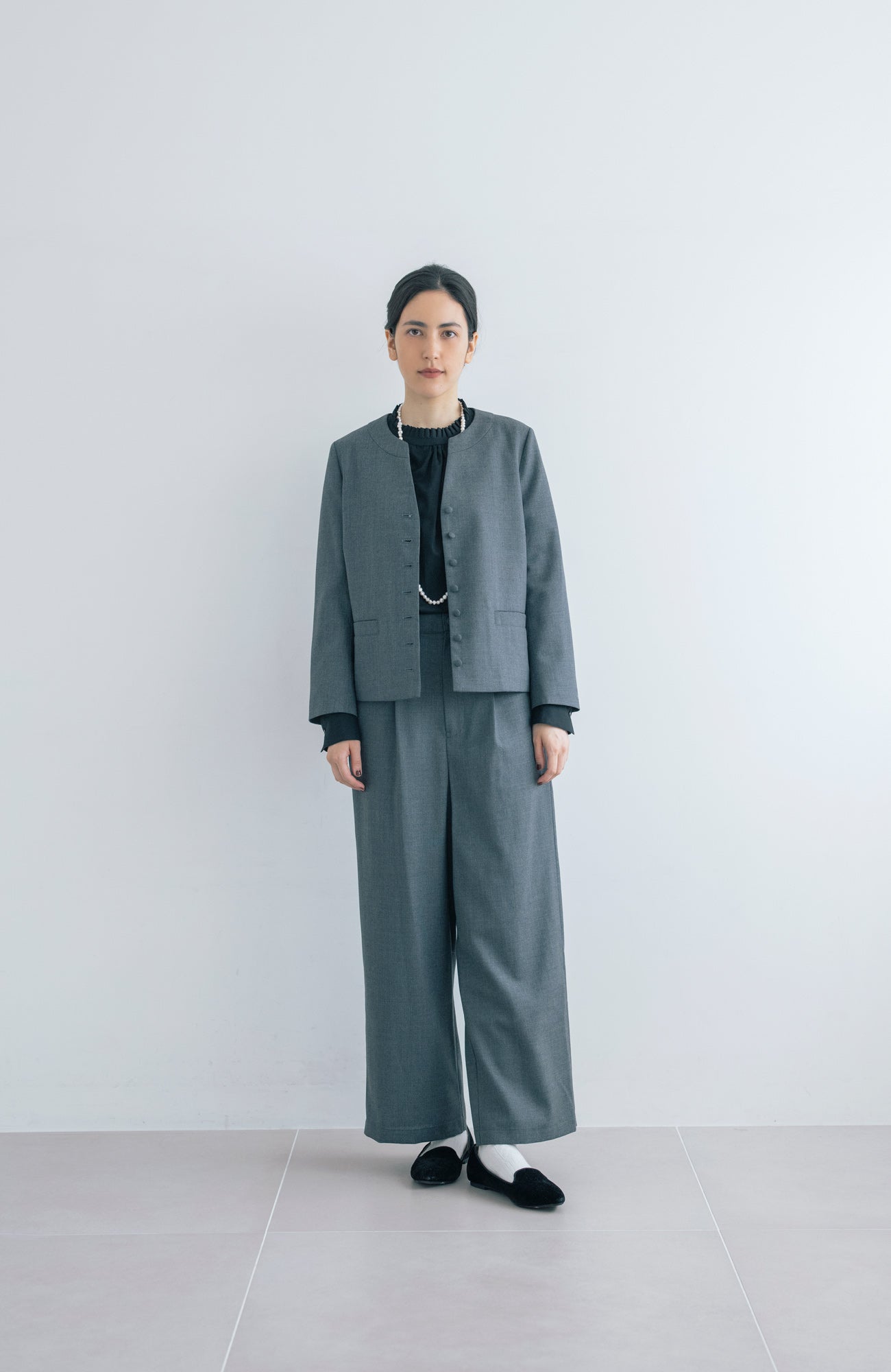 バックフレアジャケット(2025 Pre-Spring Collection)