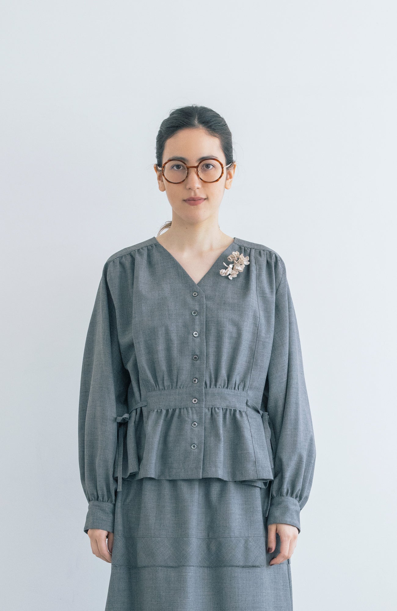 "Porter des boutons x Atelier Someka" Petit Petal Corsage