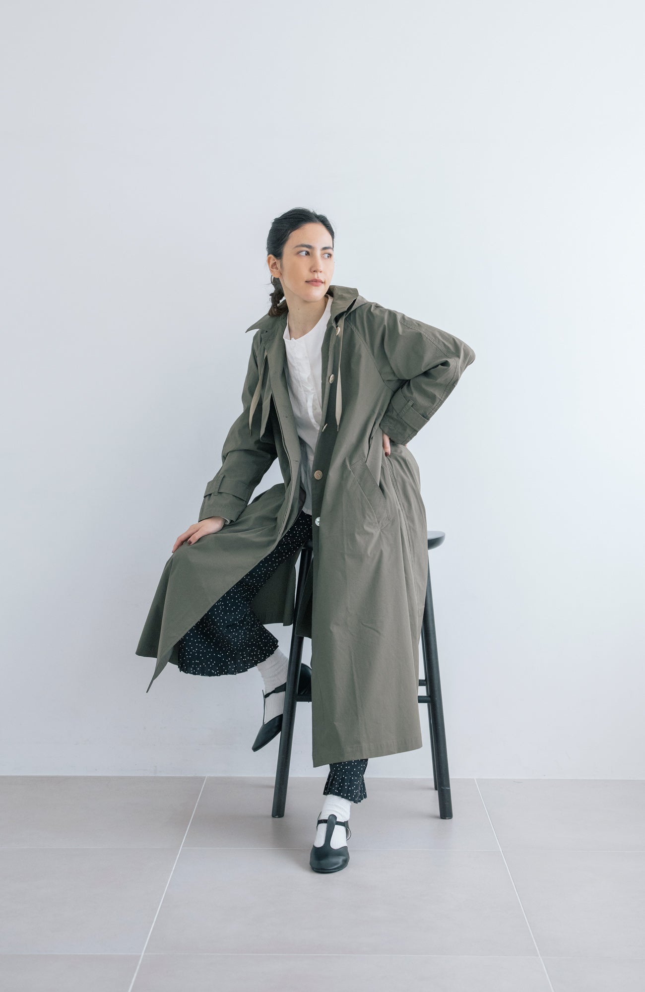 フーディートレンチ(2025 Pre-Spring Collection)