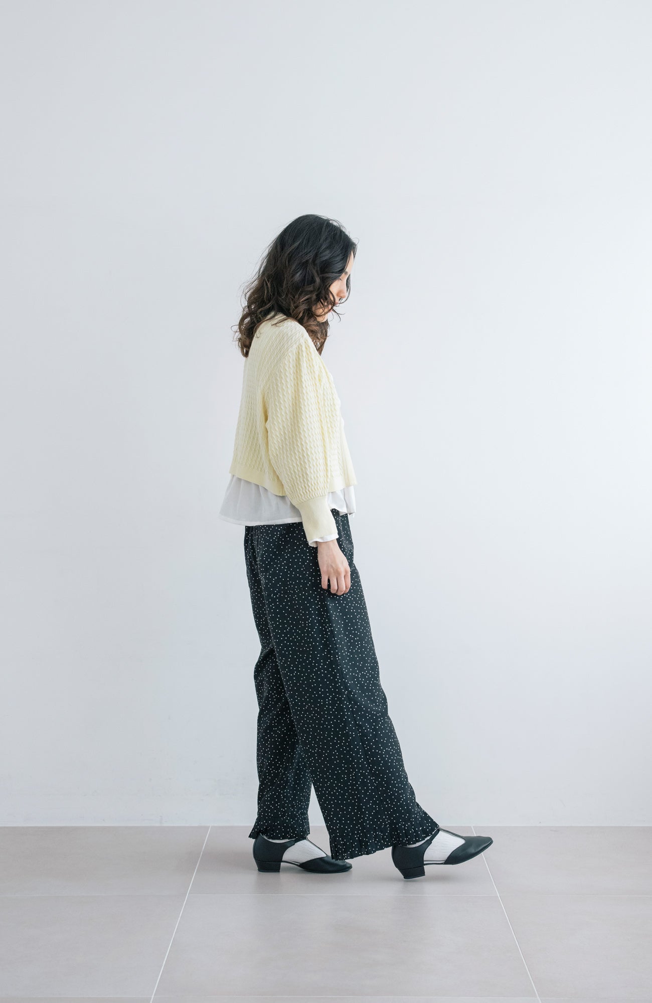 ミニケーブルカーディガン(2025 Pre-Spring Collection)