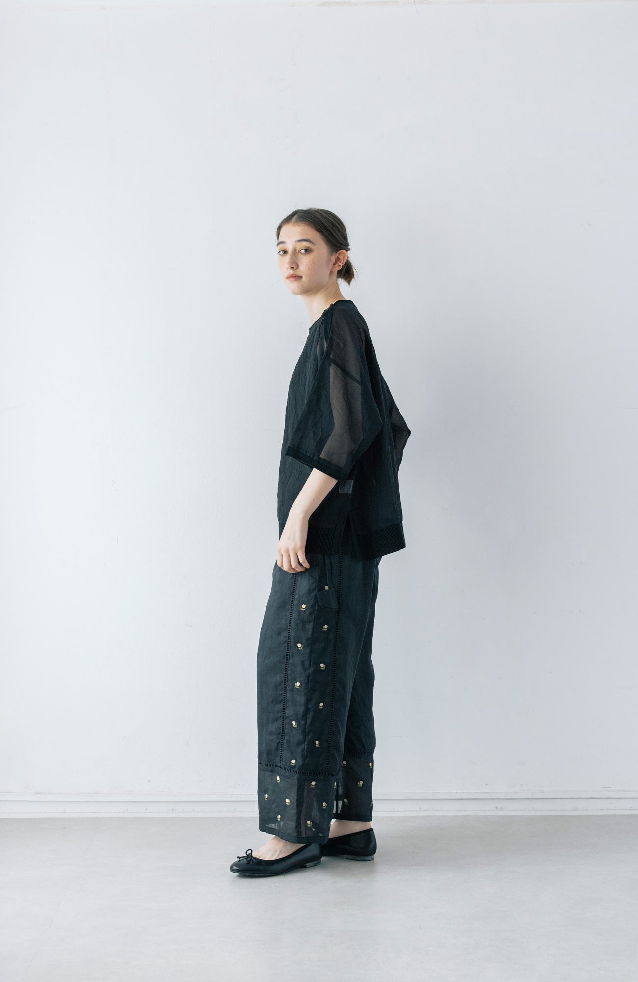 Sheer pullover (2025 Spring Collection)
