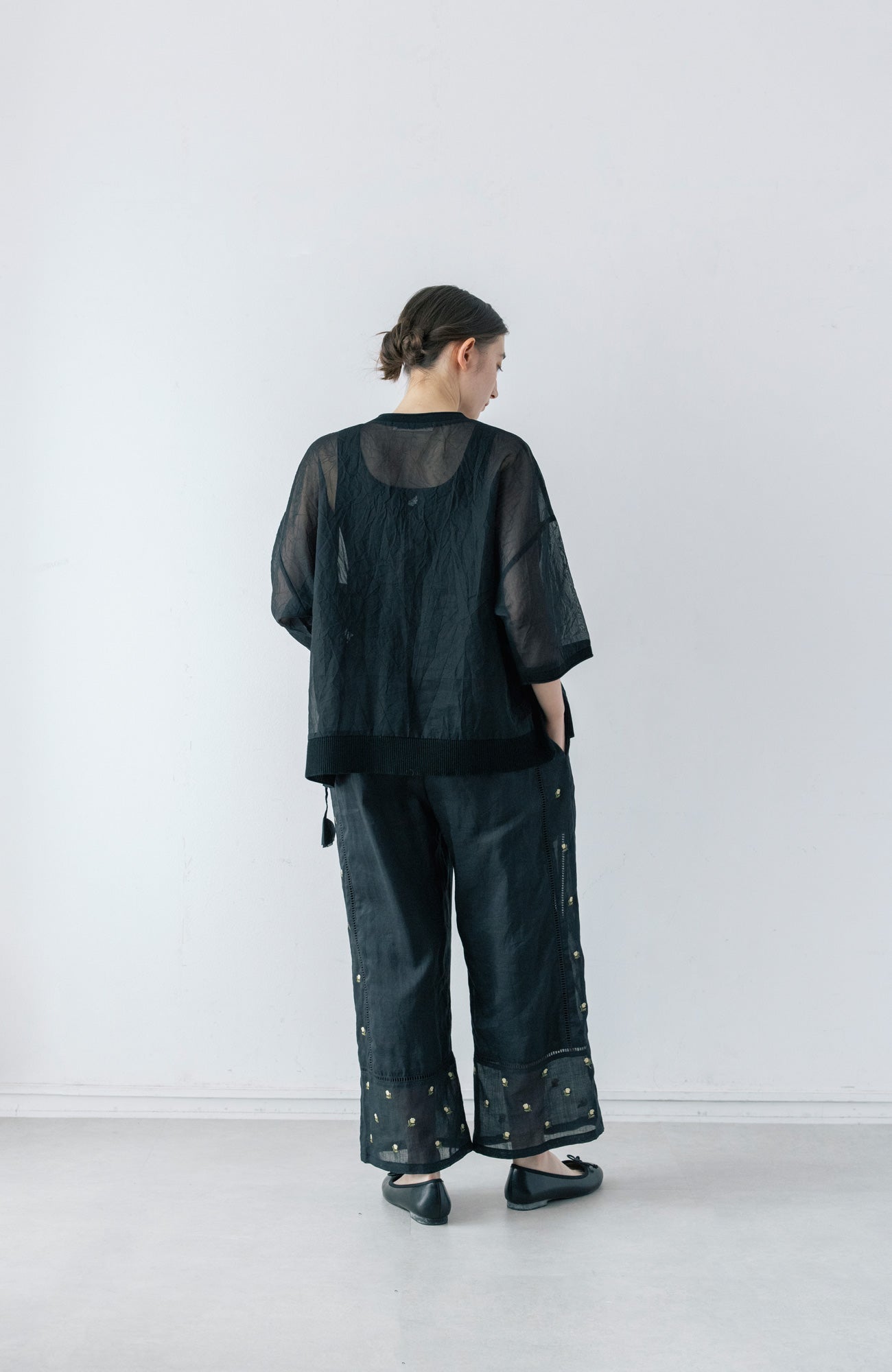Sheer pullover (2025 Spring Collection)