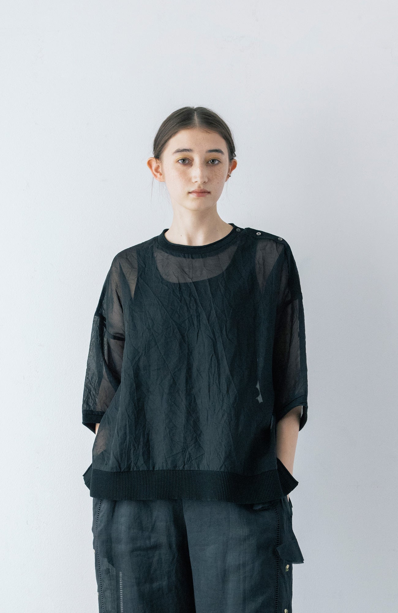 Sheer pullover (2025 Spring Collection)