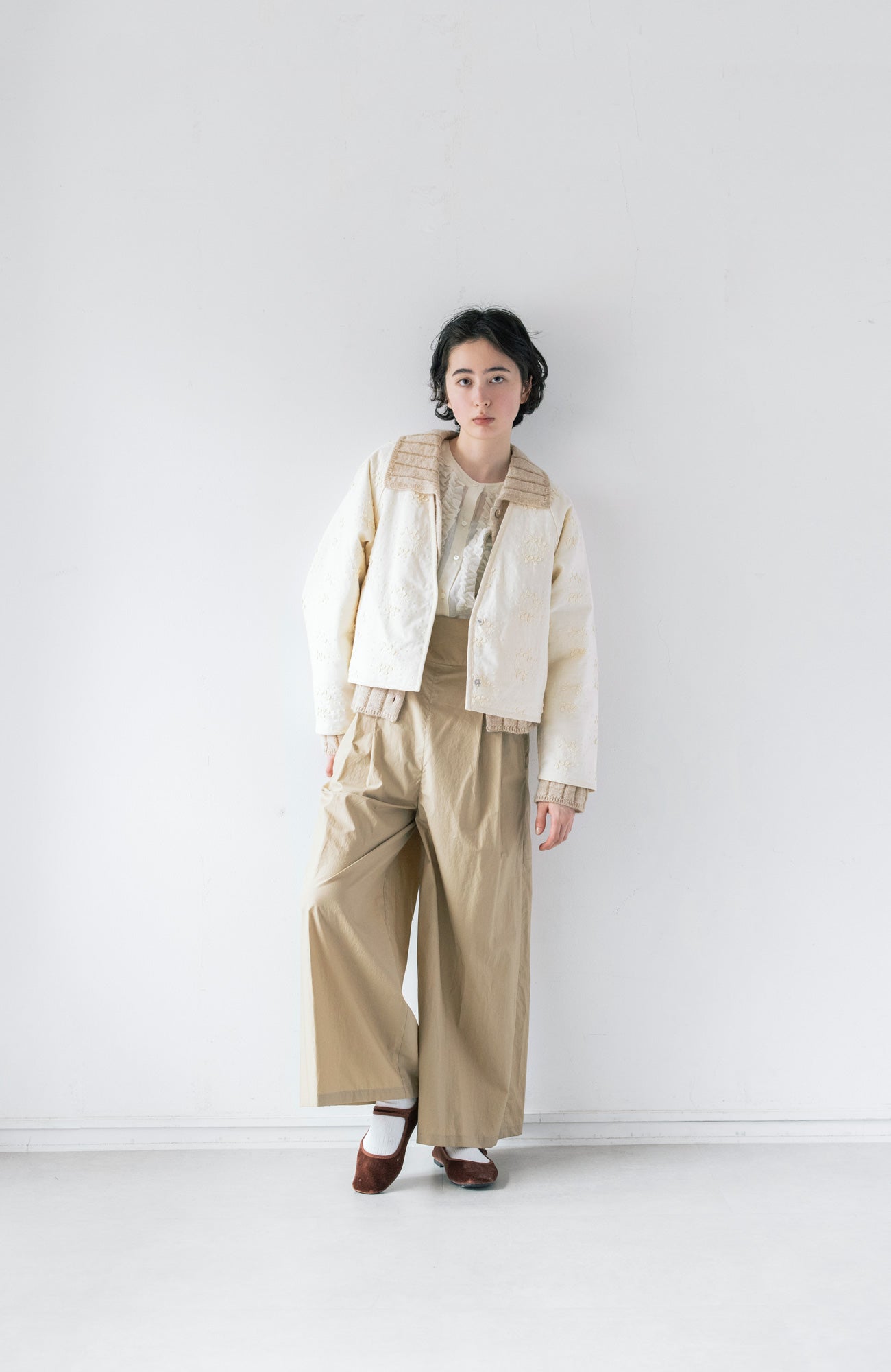 Embroidered jacket (2025 Autumn & Winter Collection)