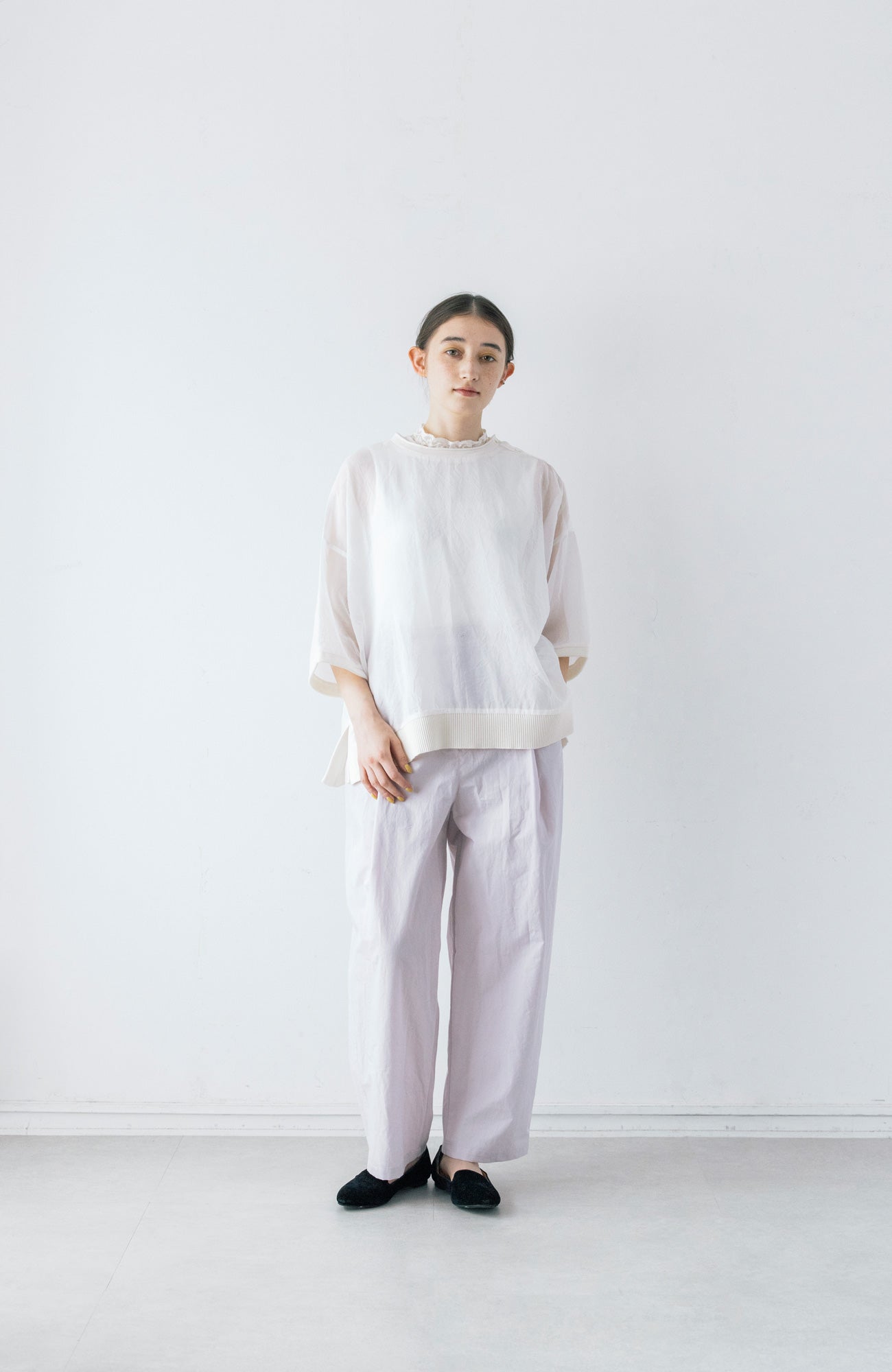 Sheer pullover (2025 Spring Collection)