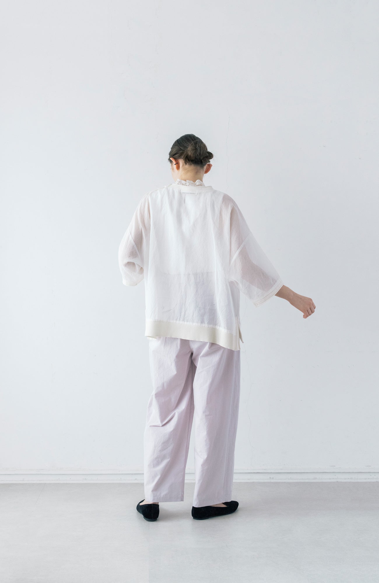 Sheer pullover (2025 Spring Collection)