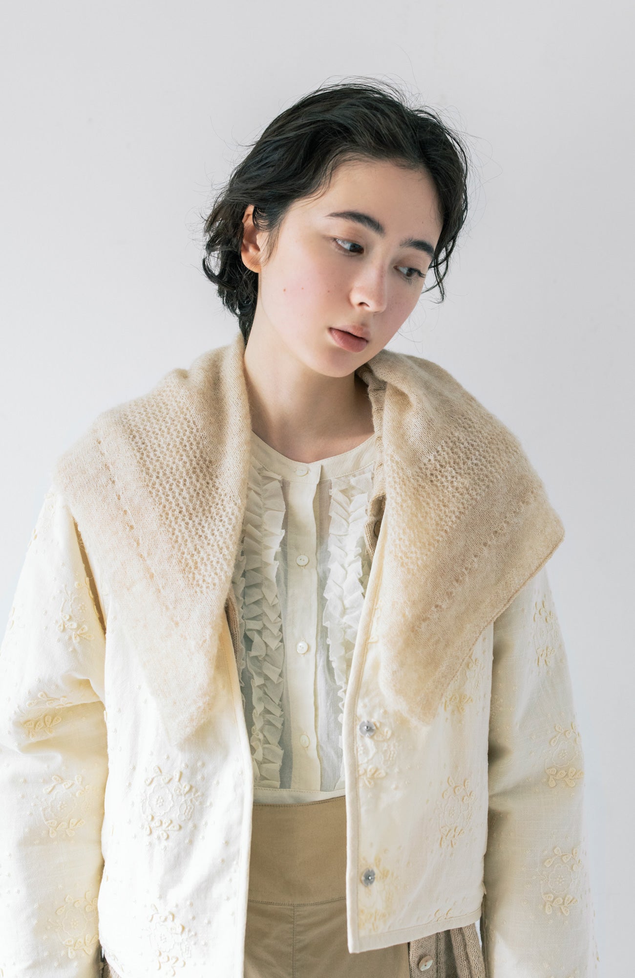 Embroidered jacket (2025 Autumn & Winter Collection)