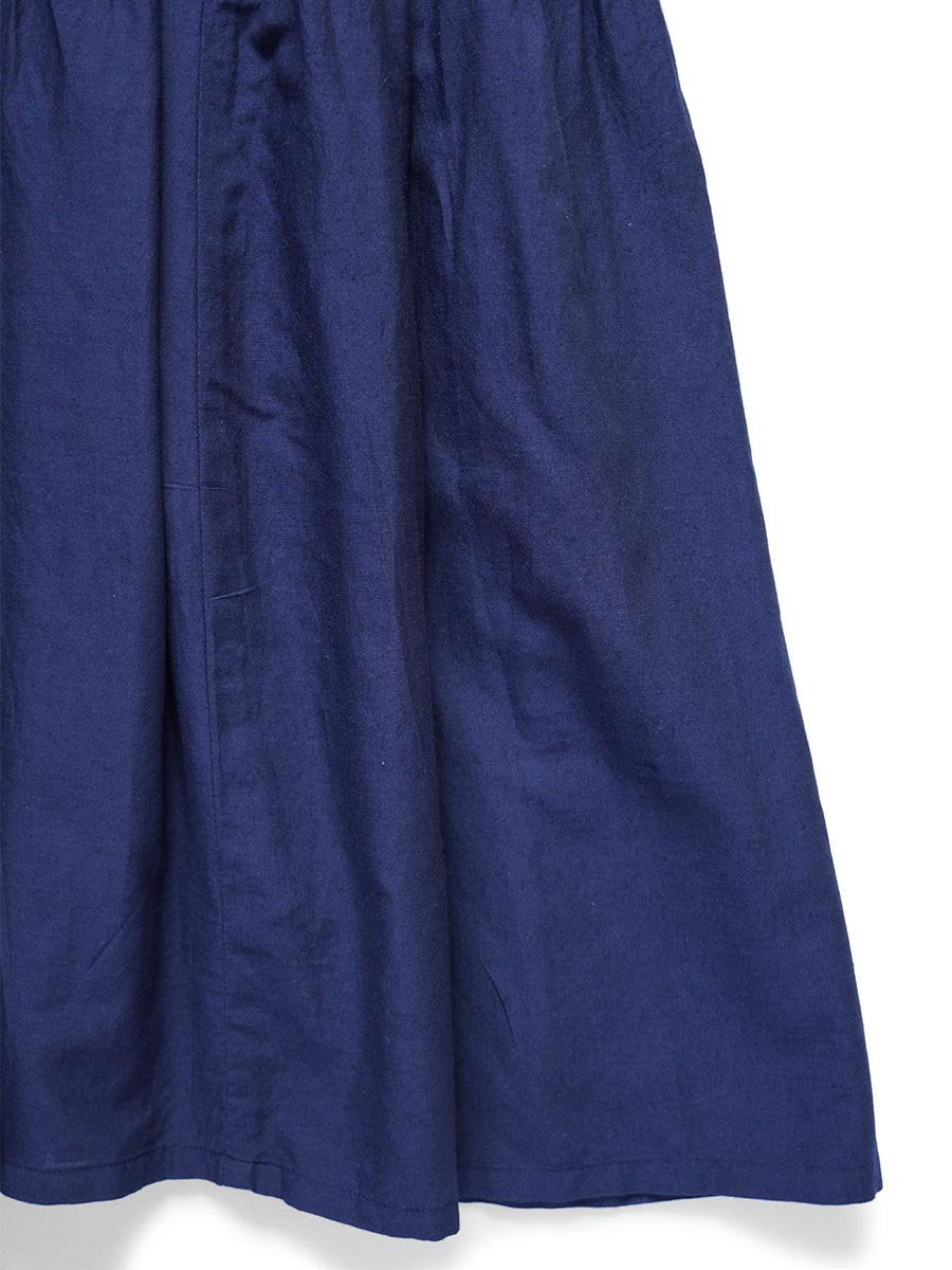 Embroidered tiered skirt