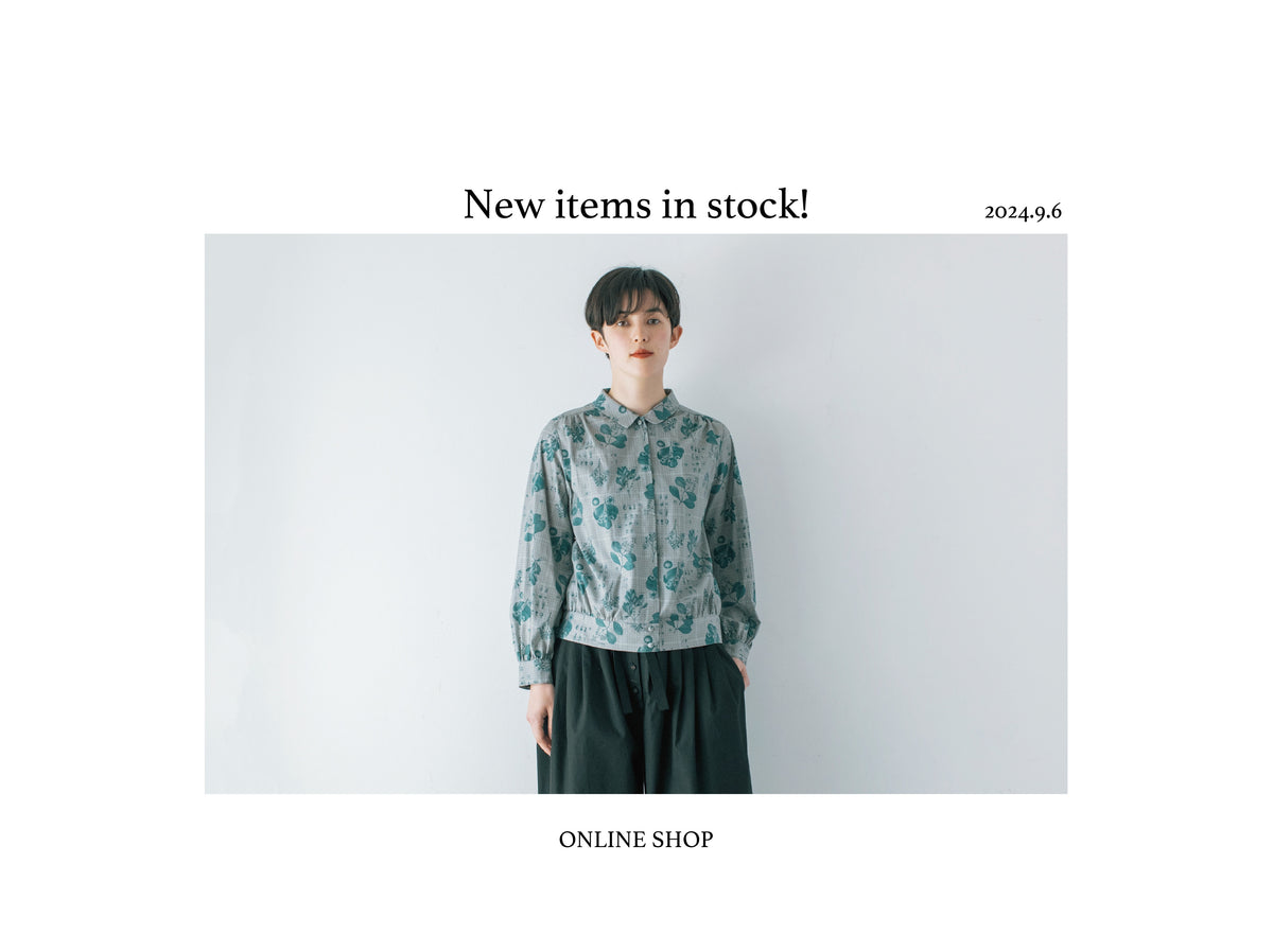 ONLINE SHOP：2024 AUTUMN入荷しました！