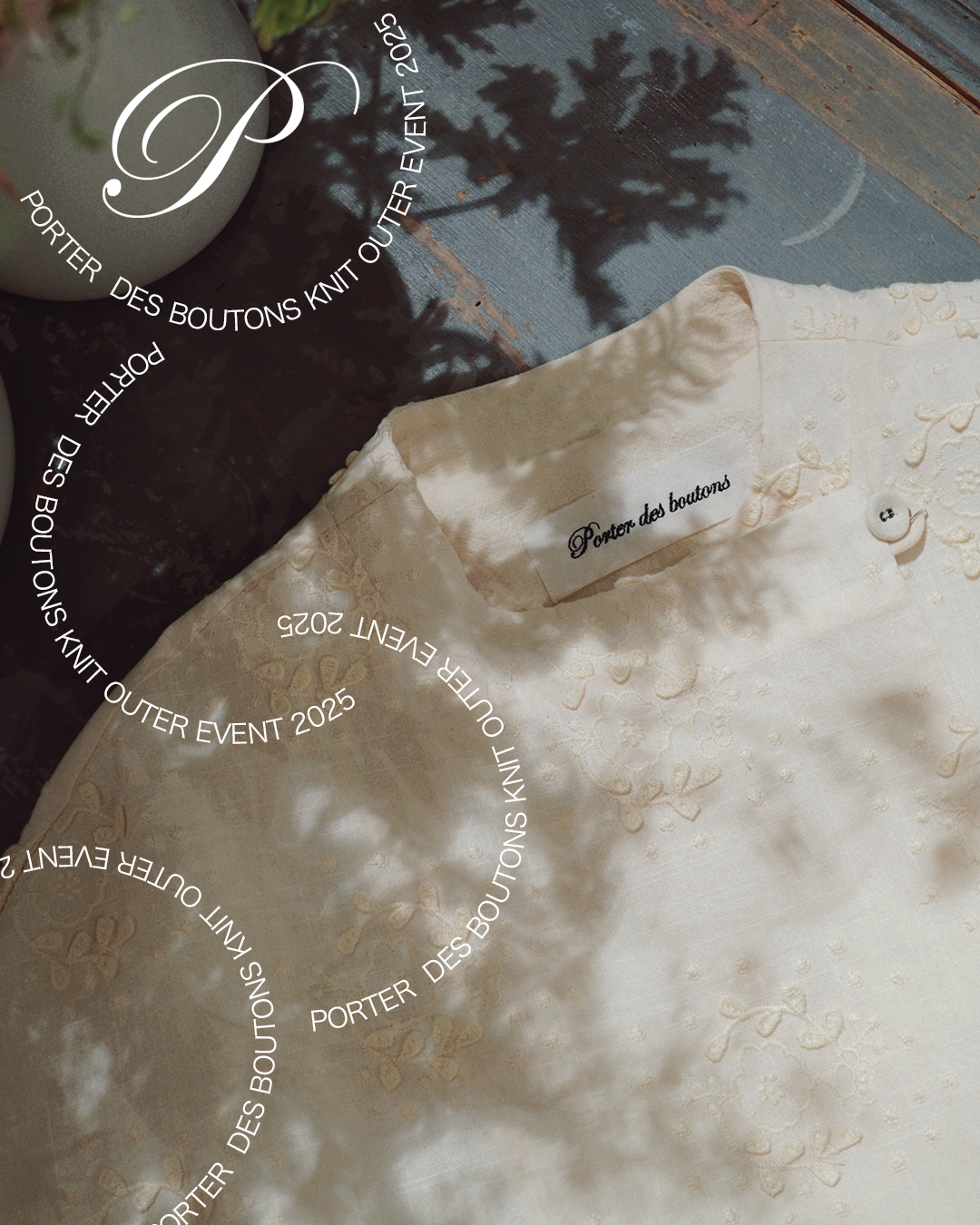 KNIT OUTER EVENT 2025 at SHOP boutonné