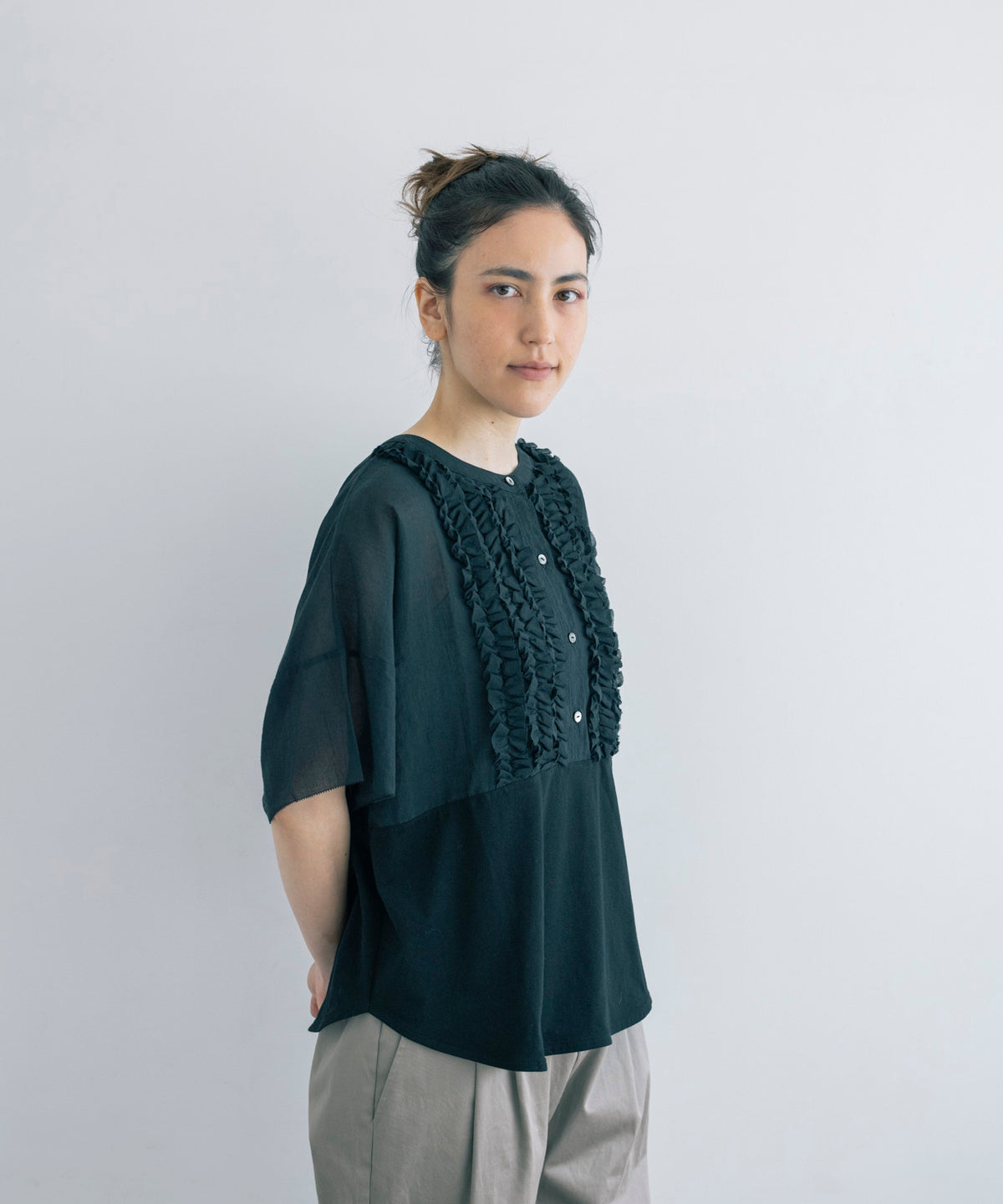 millebonheur フリルブラウス フリルブラウス(2024 Autumn Winter Collection)