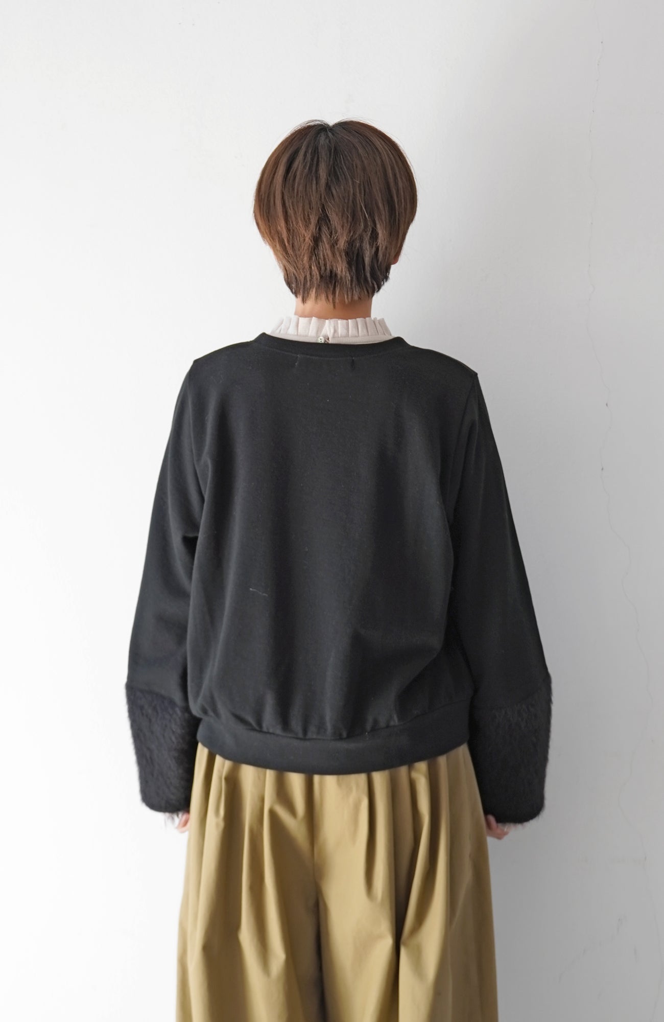 Shaggy Cuff Pullover (2024 Autumn Winter Collection)