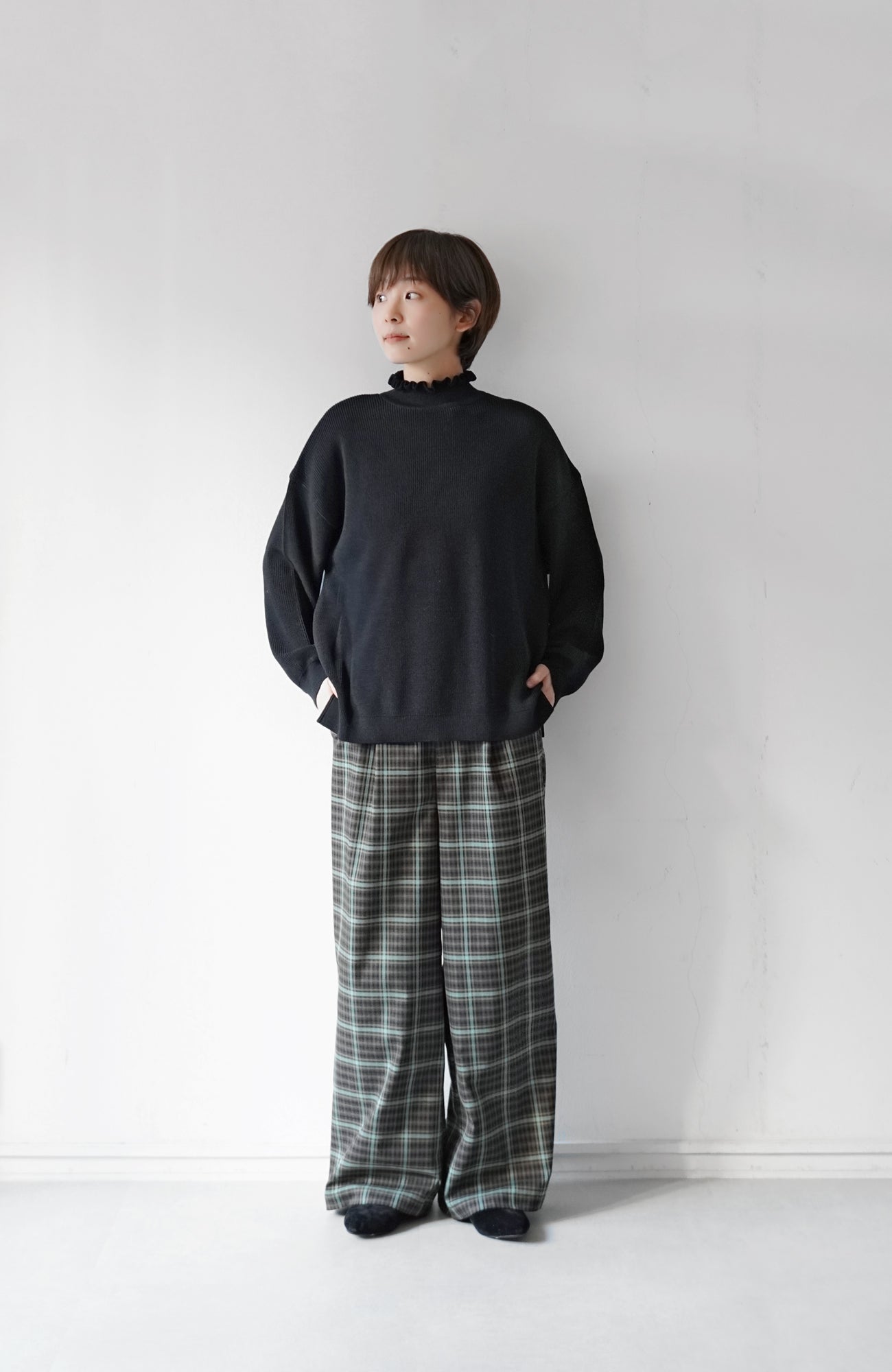 Check pants (2024 Autumn Winter Collection)