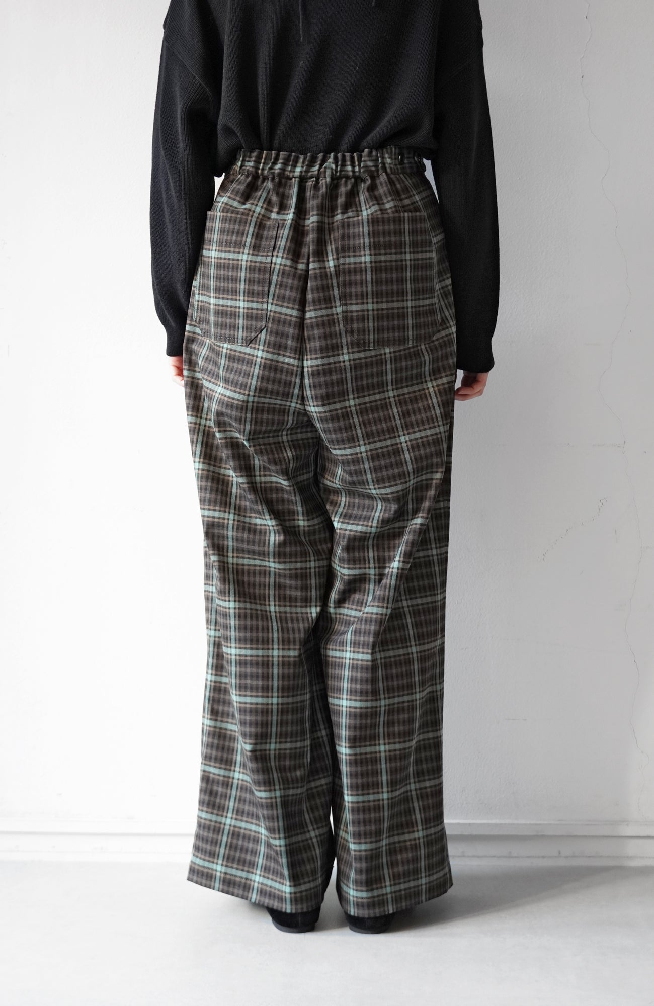 Check pants (2024 Autumn Winter Collection)