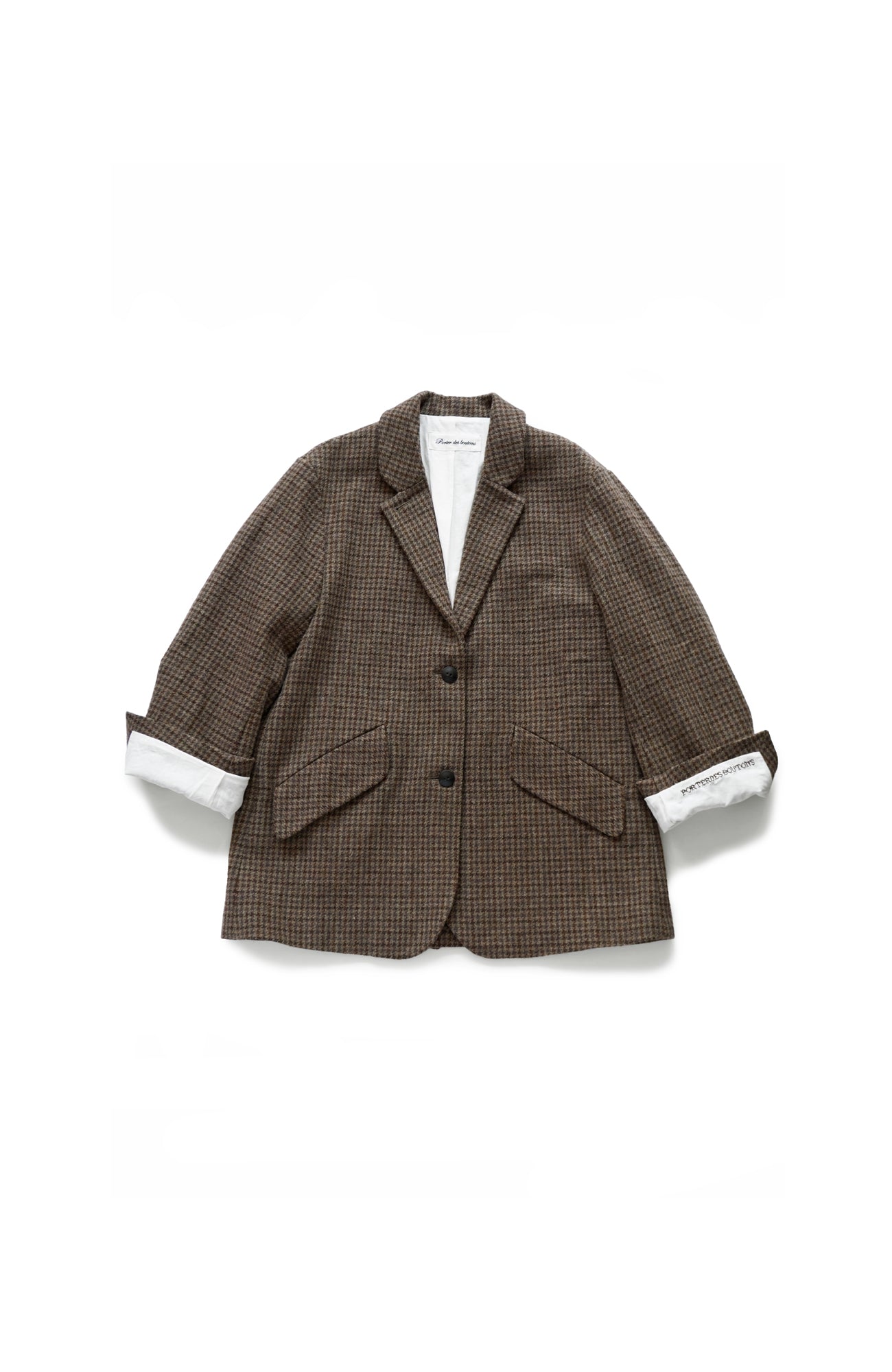 ジャケット/ウールチェック(2025 Autumn & Winter Collection)