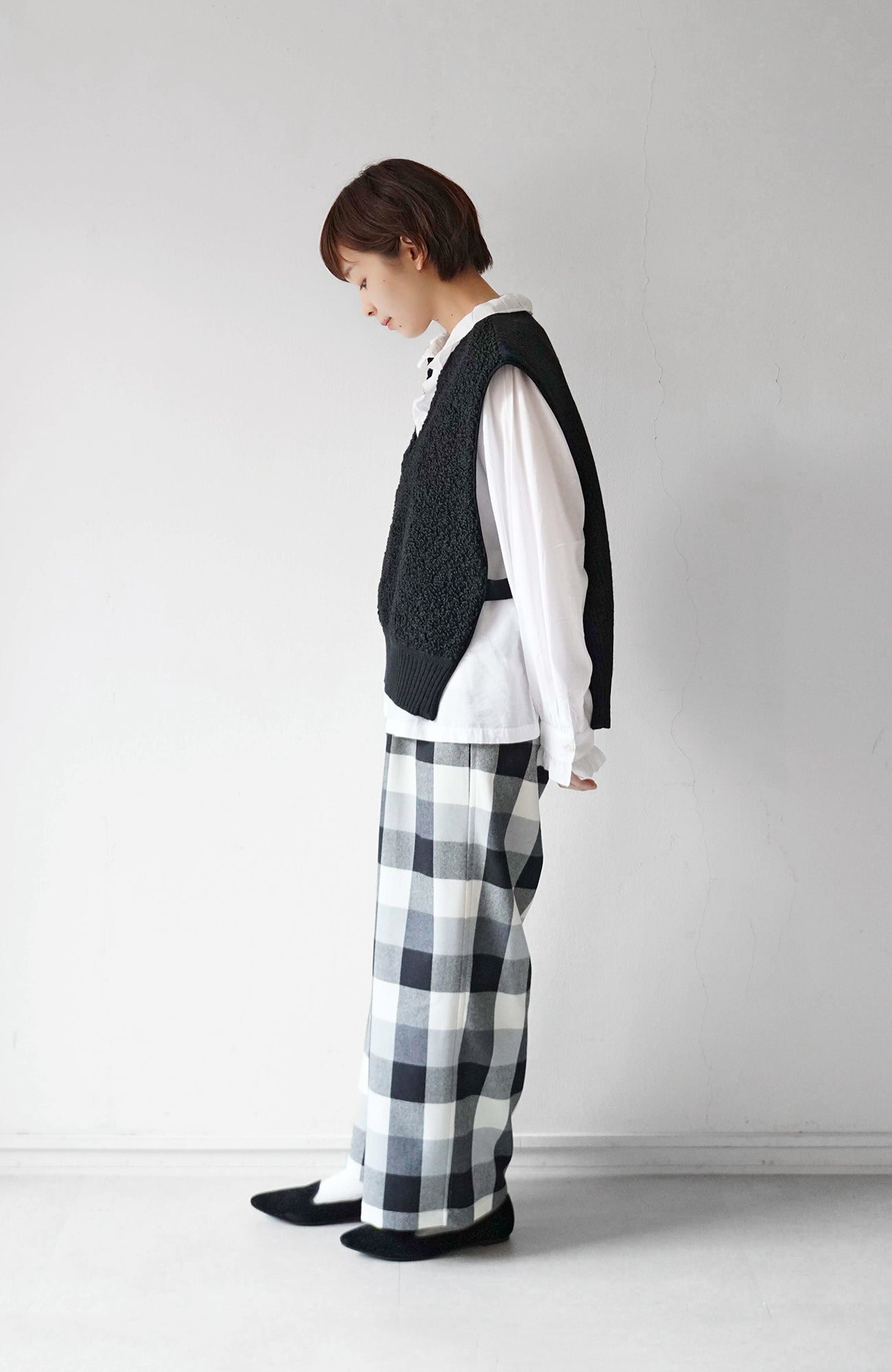 モヘアループニットベスト(2023 Autumn Winter Collection)