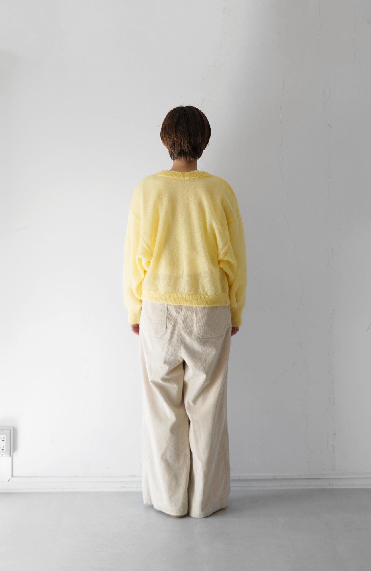 Kid Mohair 2-way Knit (2024 Autumn Winter Collection)