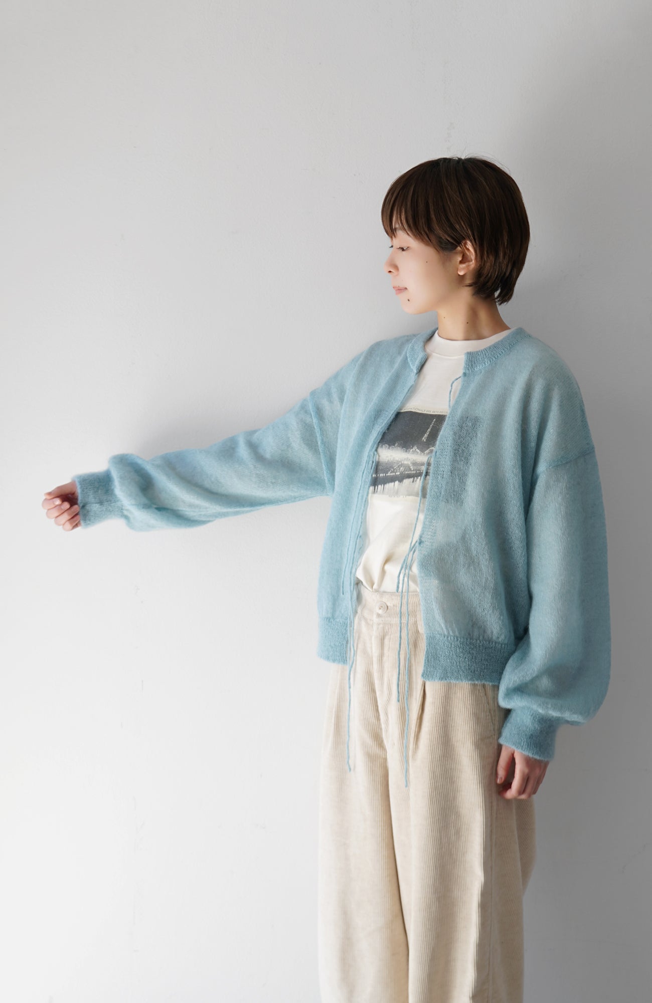 Kid Mohair 2-way Knit (2024 Autumn Winter Collection)