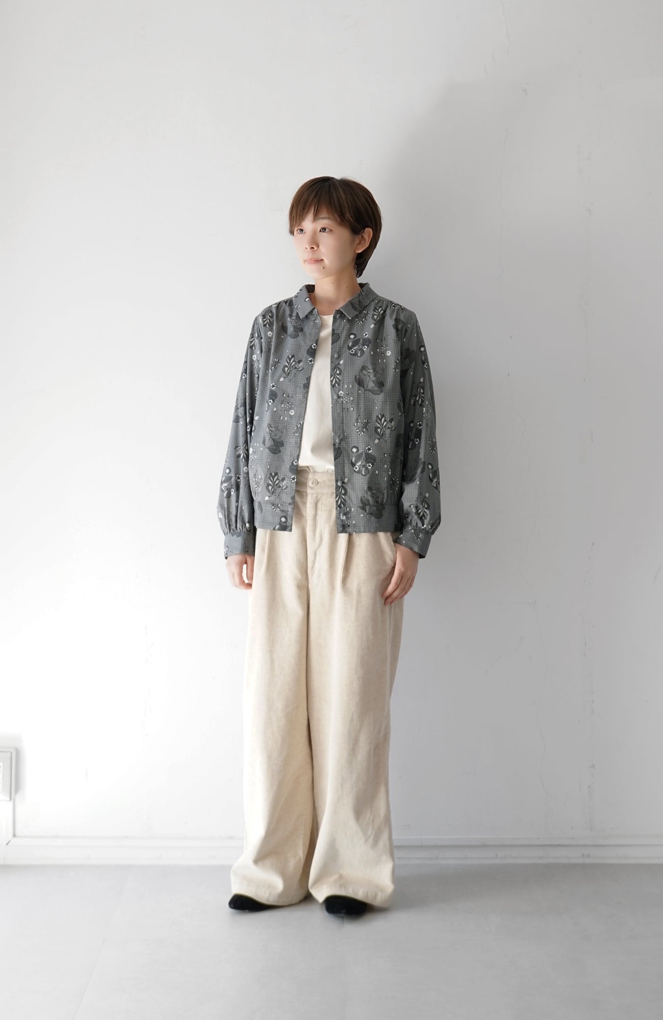 "Plant Notes" Blouse (2024 Autumn Winter Collection)