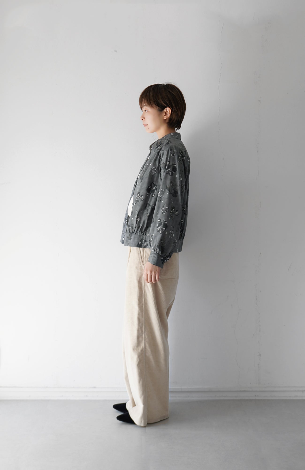 "Plant Notes" Blouse (2024 Autumn Winter Collection)