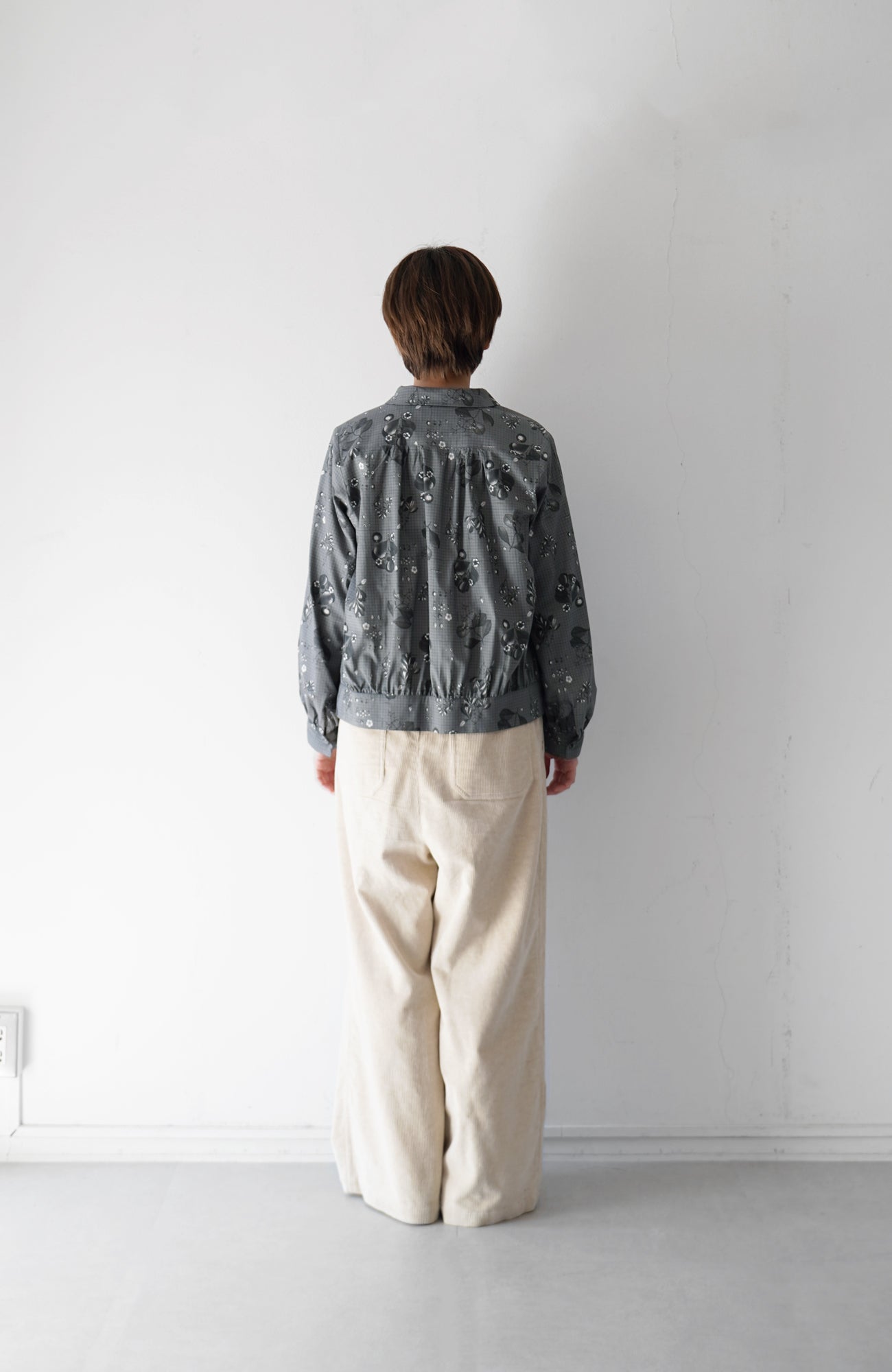 "Plant Notes" Blouse (2024 Autumn Winter Collection)