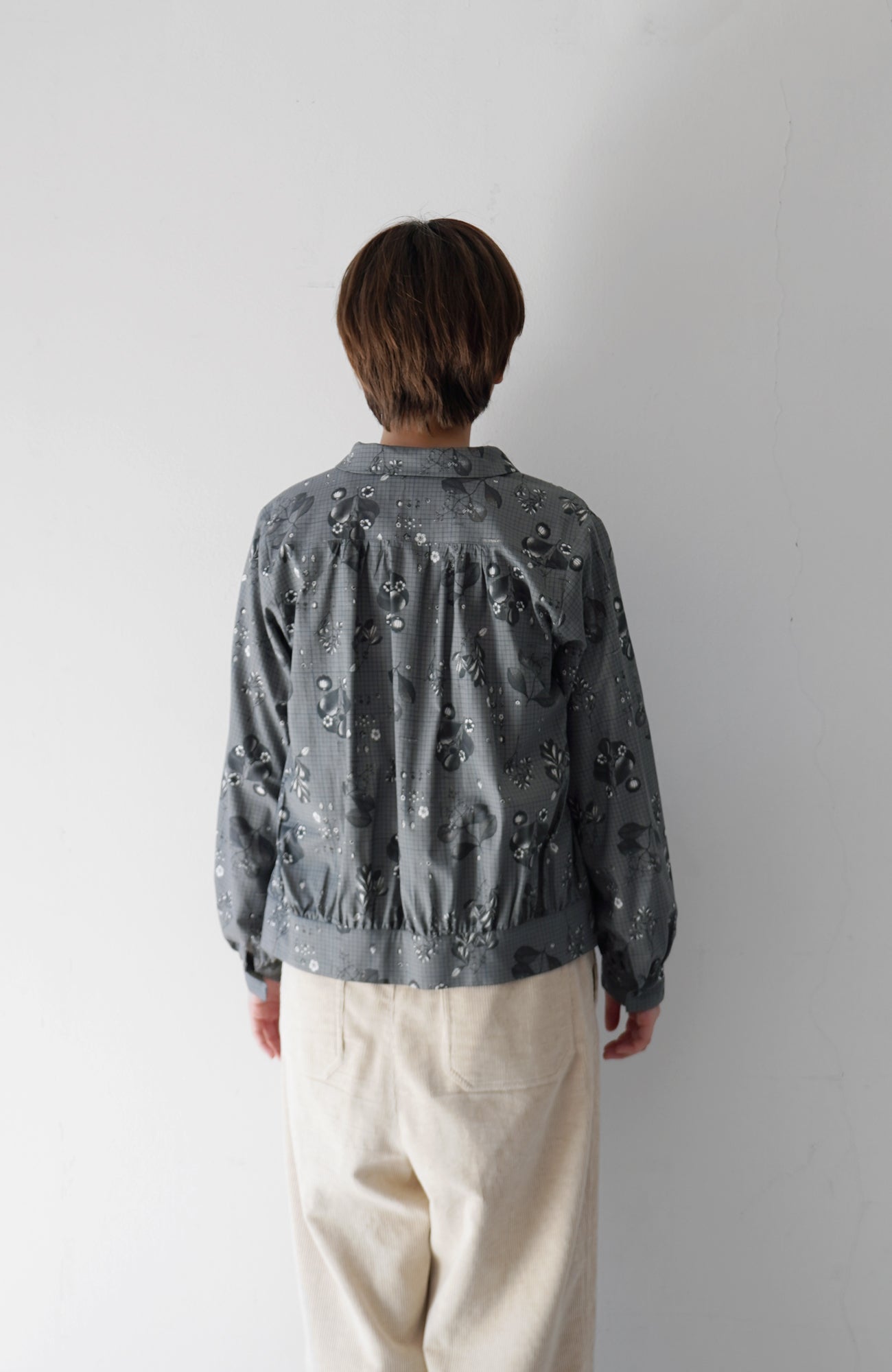 "Plant Notes" Blouse (2024 Autumn Winter Collection)